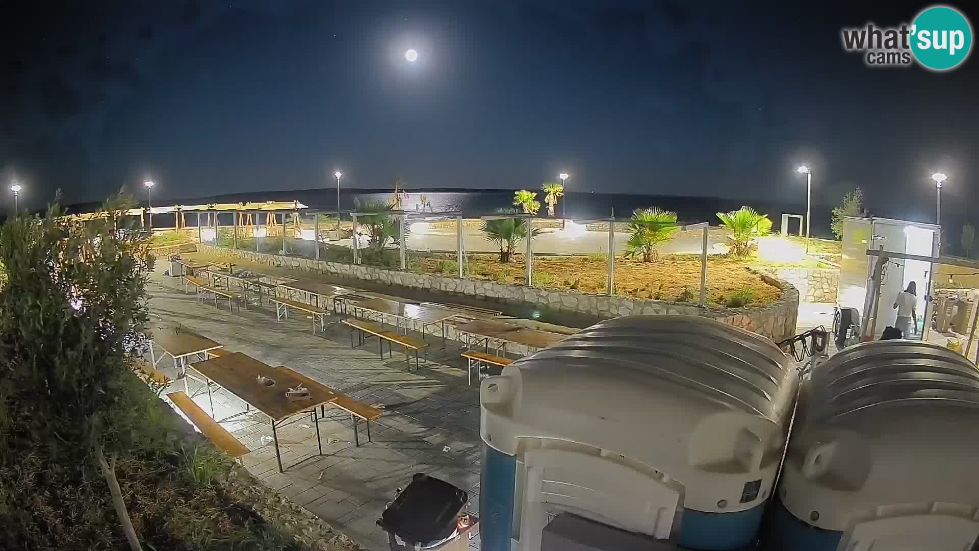 Webcam Mandre – Palco estivo Velika điga | Isola di Pag