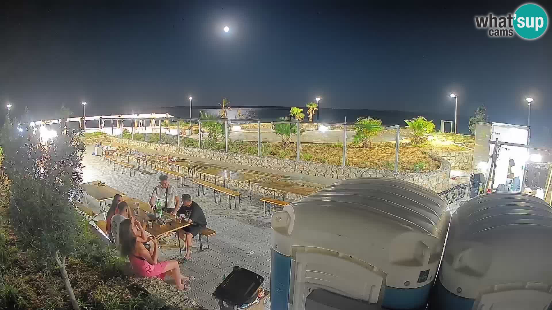Webcam Mandre – Palco estivo Velika điga | Isola di Pag