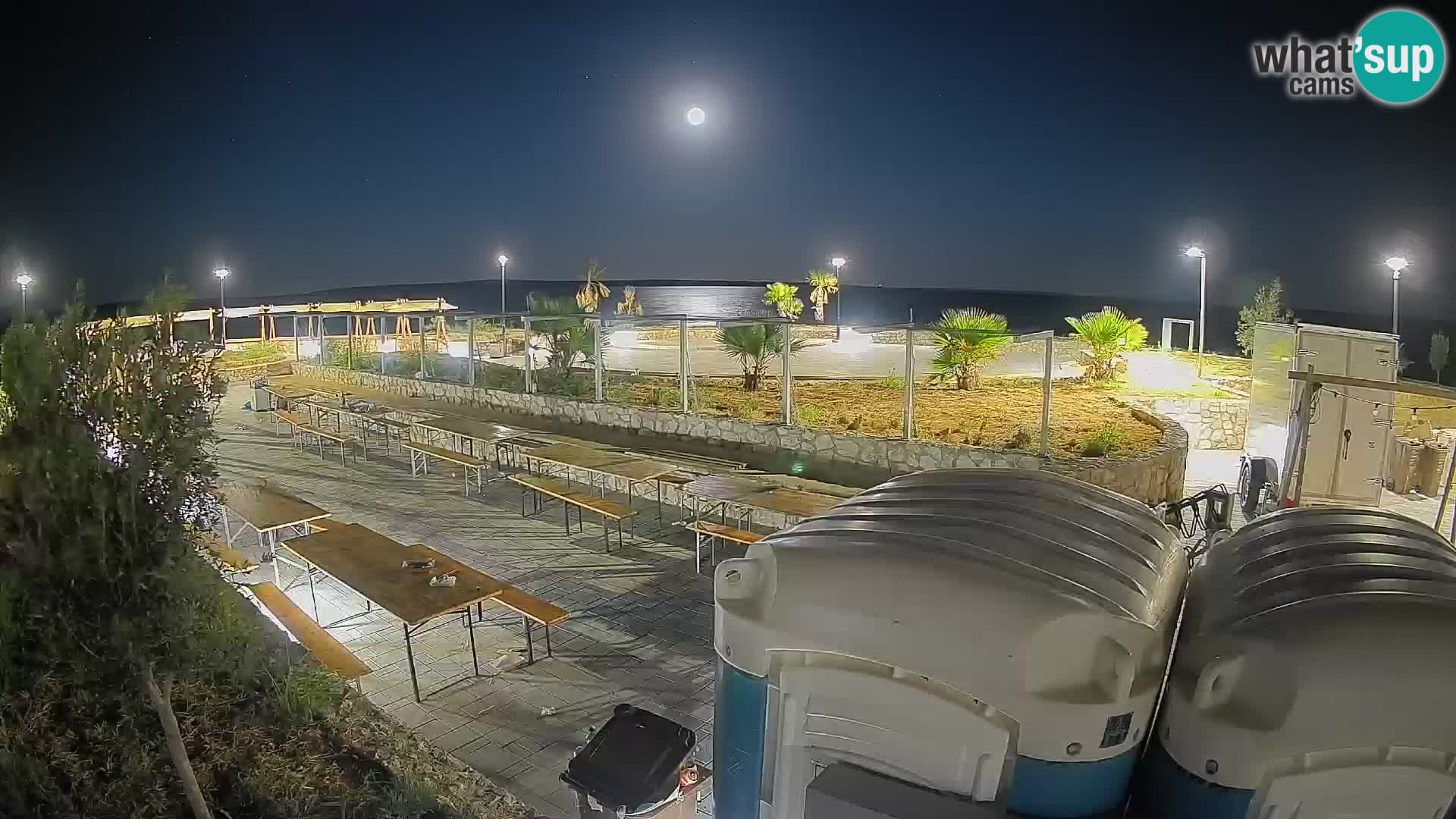 Webcam Mandre – Palco estivo Velika điga | Isola di Pag