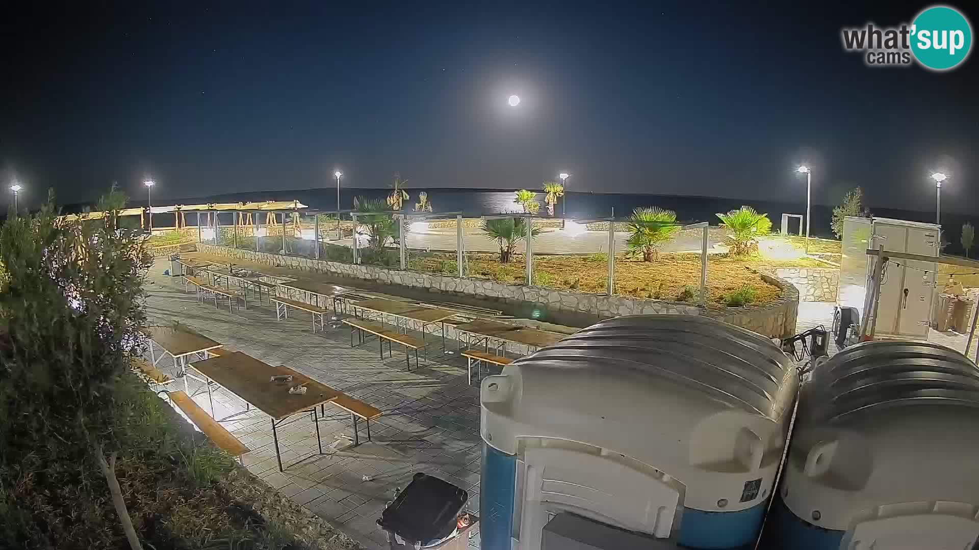 Webcam Mandre – Palco estivo Velika điga | Isola di Pag