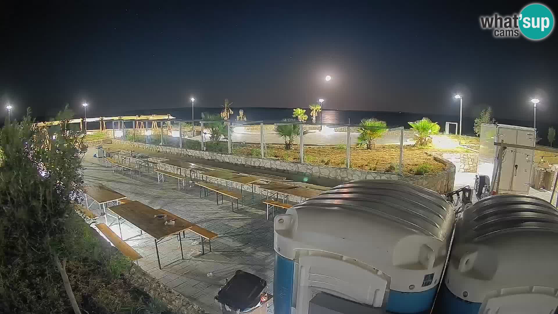 Mandre Summer Stage Webcam – Velika điga | Pag Island