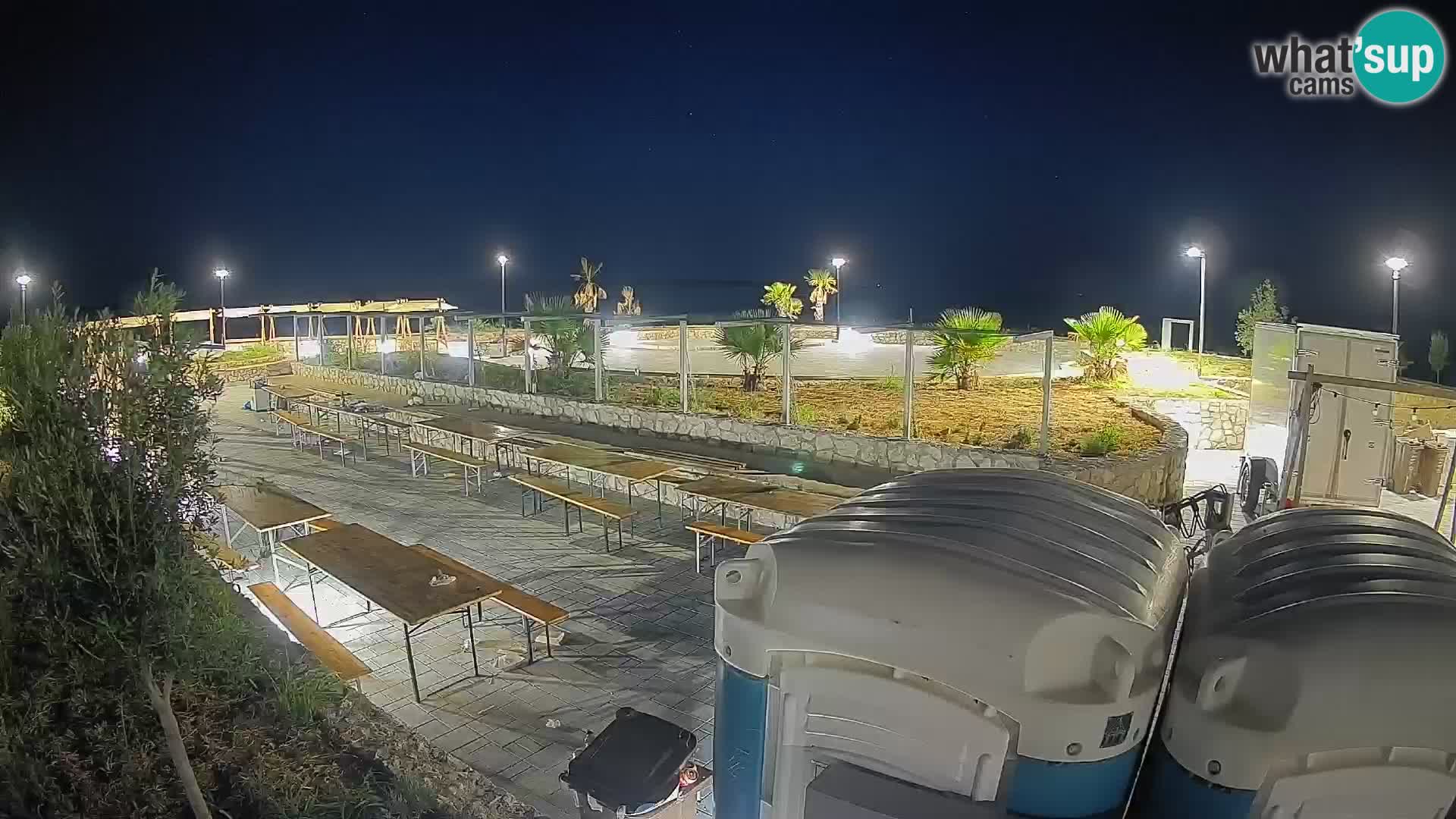 Webcam Mandre – Palco estivo Velika điga | Isola di Pag
