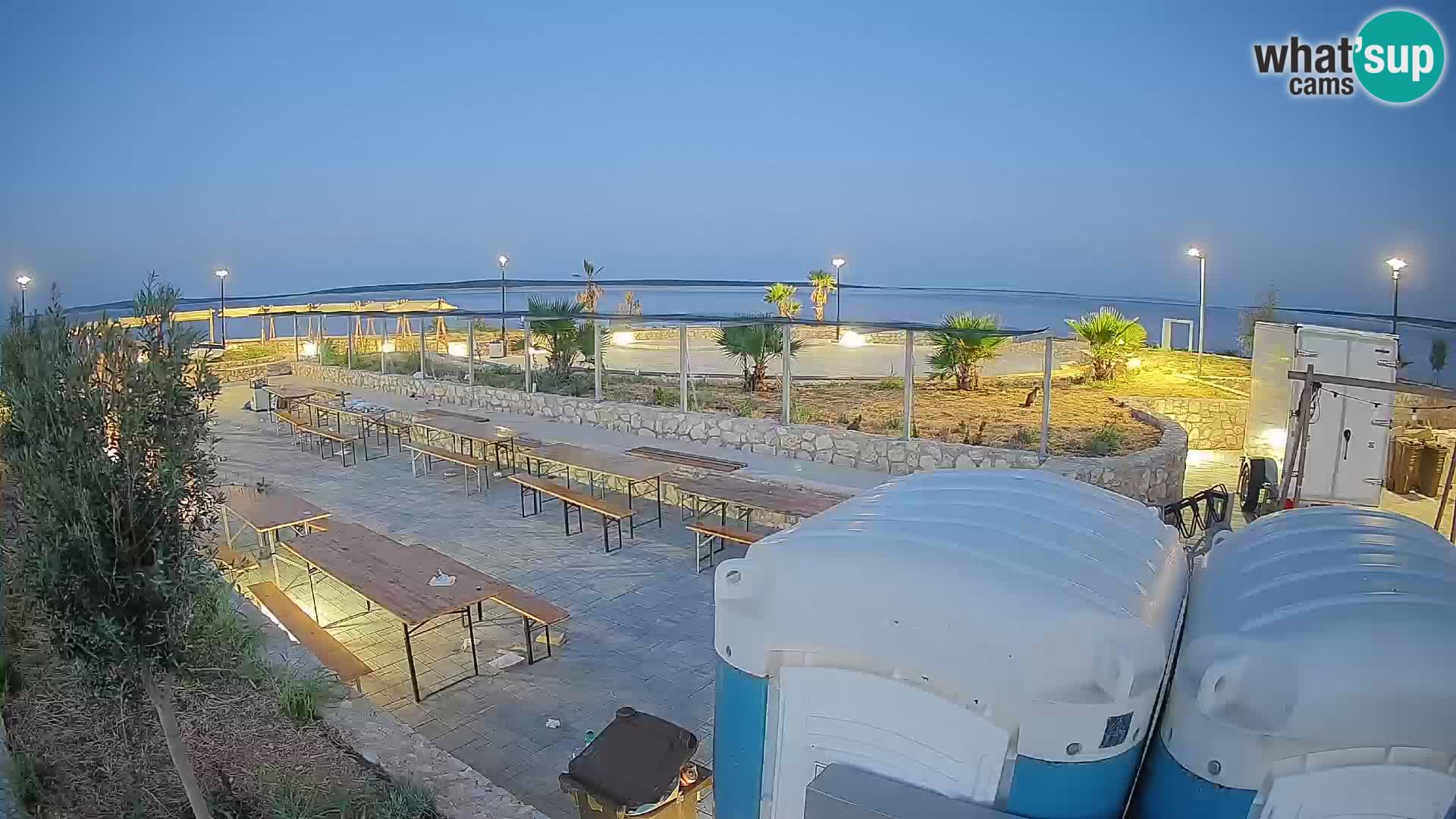 Mandre Summer Stage Webcam – Velika điga | Pag Island
