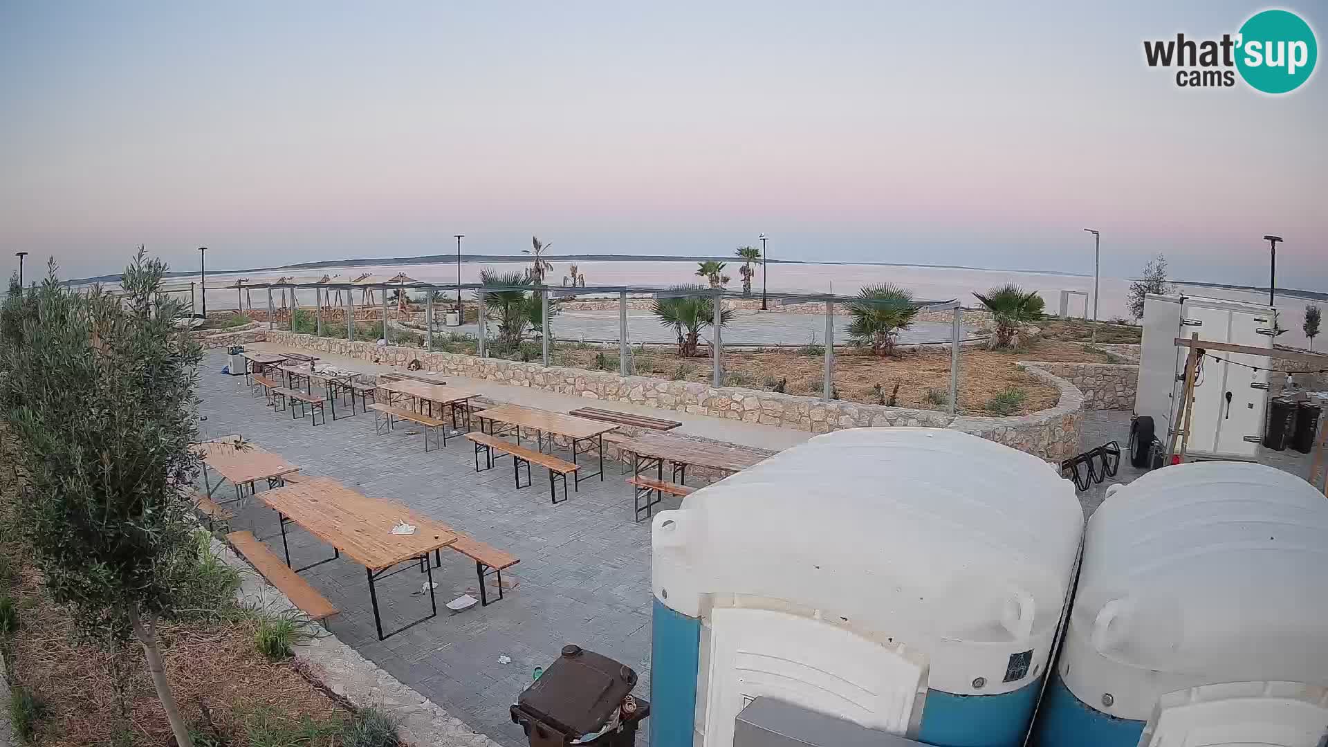 Webcam Mandre – Escenario de verano Velika điga | Isla de Pag