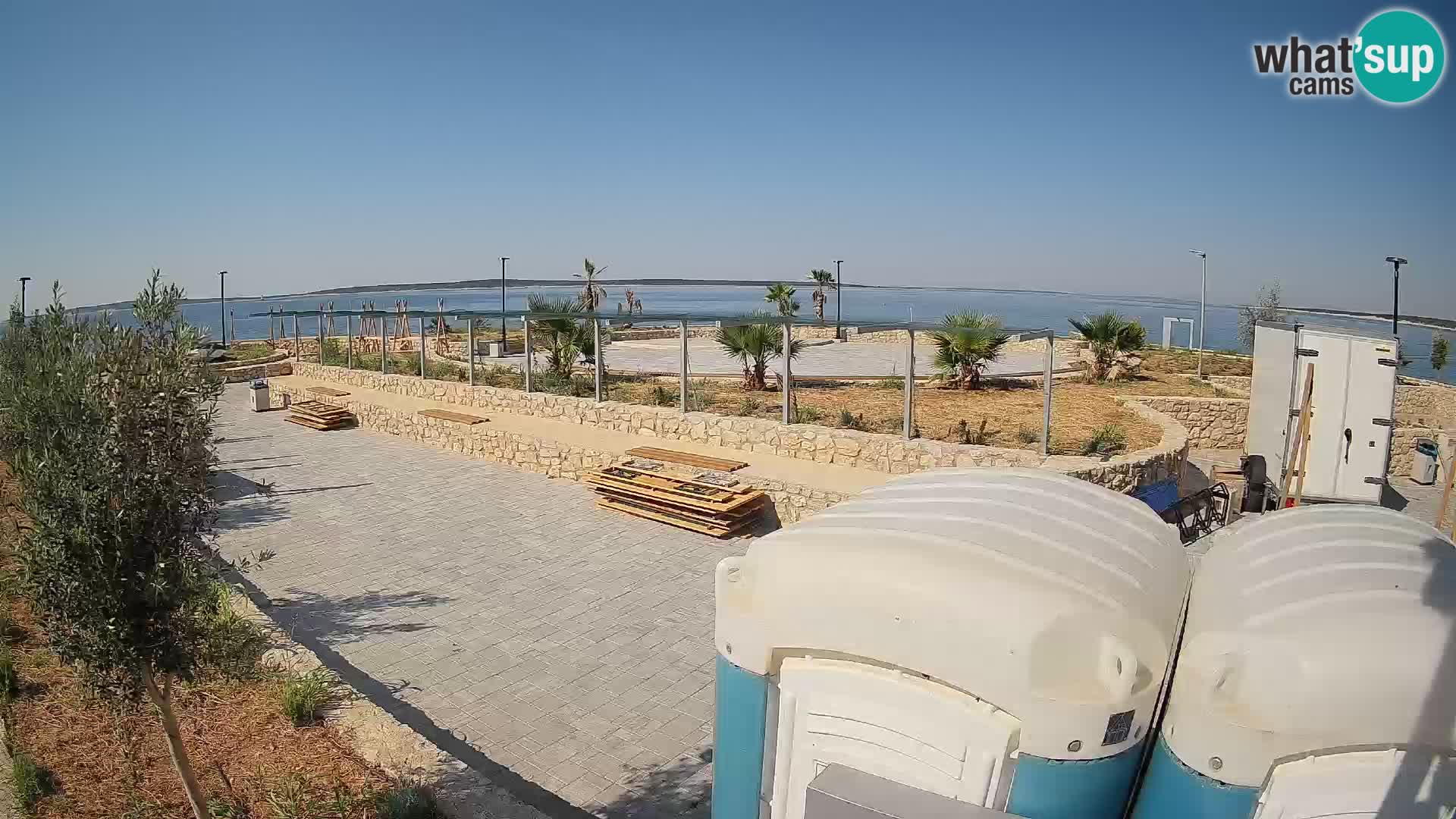 Mandre Sommerbühne Webcam – Velika điga | Insel Pag