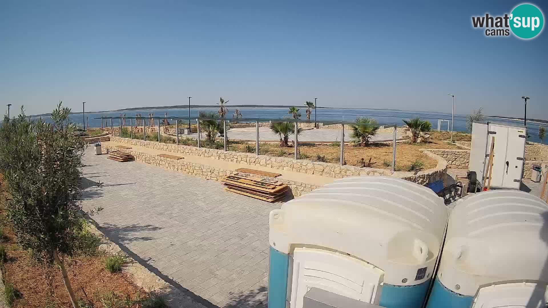 Mandre Sommerbühne Webcam – Velika điga | Insel Pag