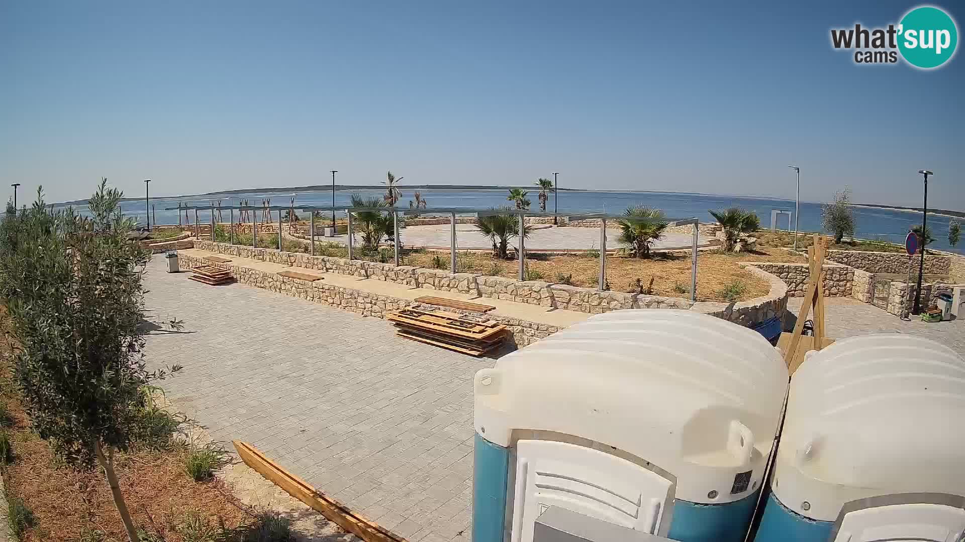 Mandre Sommerbühne Webcam – Velika điga | Insel Pag