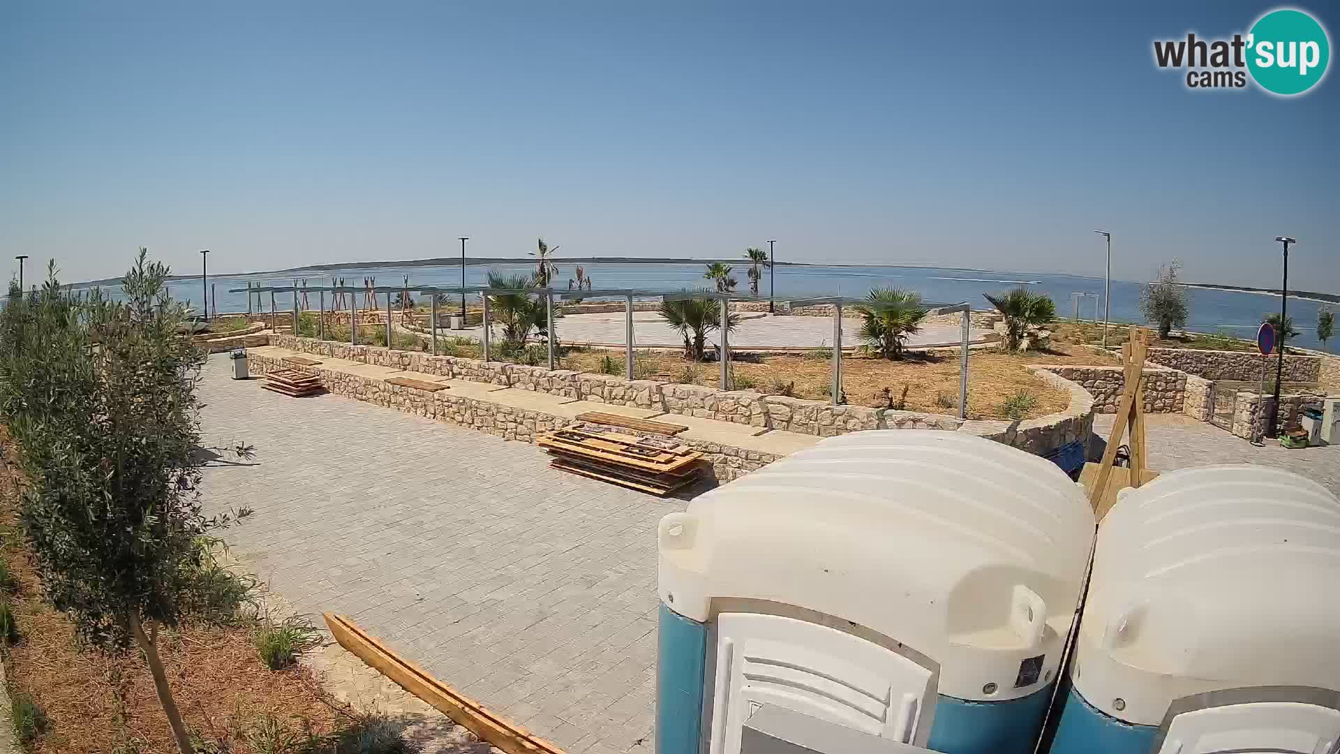 Mandre Sommerbühne Webcam – Velika điga | Insel Pag