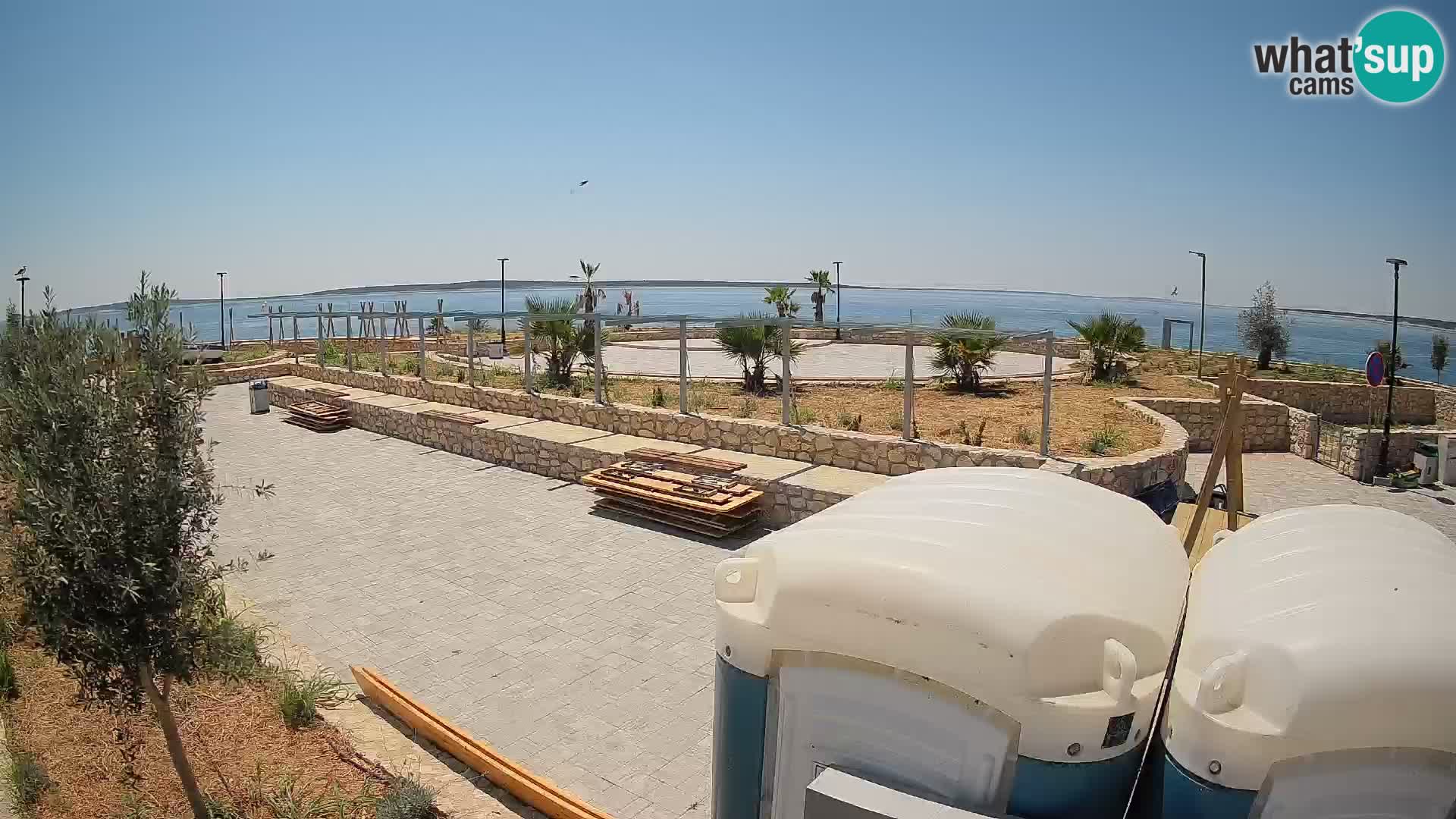Mandre Sommerbühne Webcam – Velika điga | Insel Pag