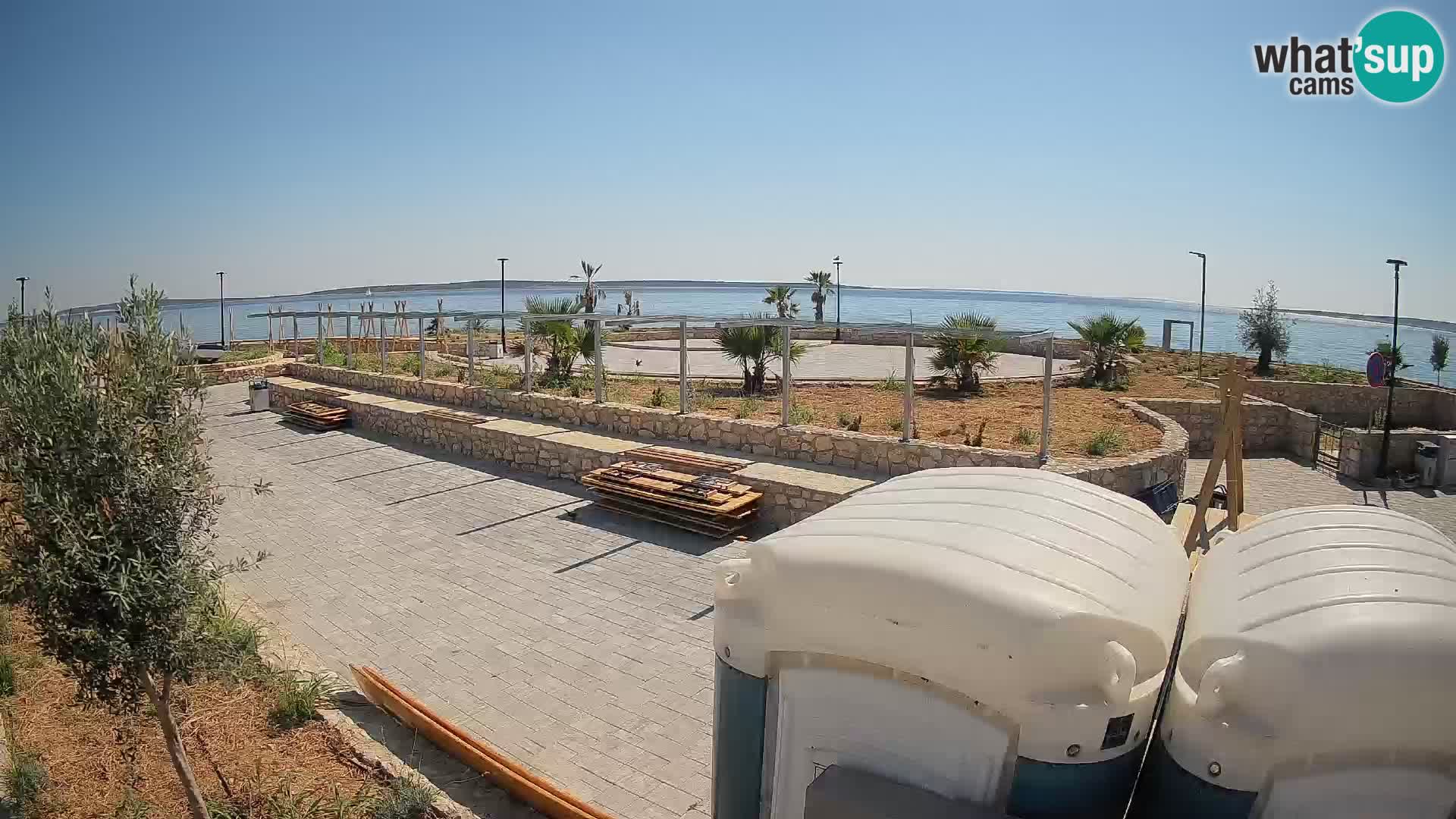 Mandre Sommerbühne Webcam – Velika điga | Insel Pag
