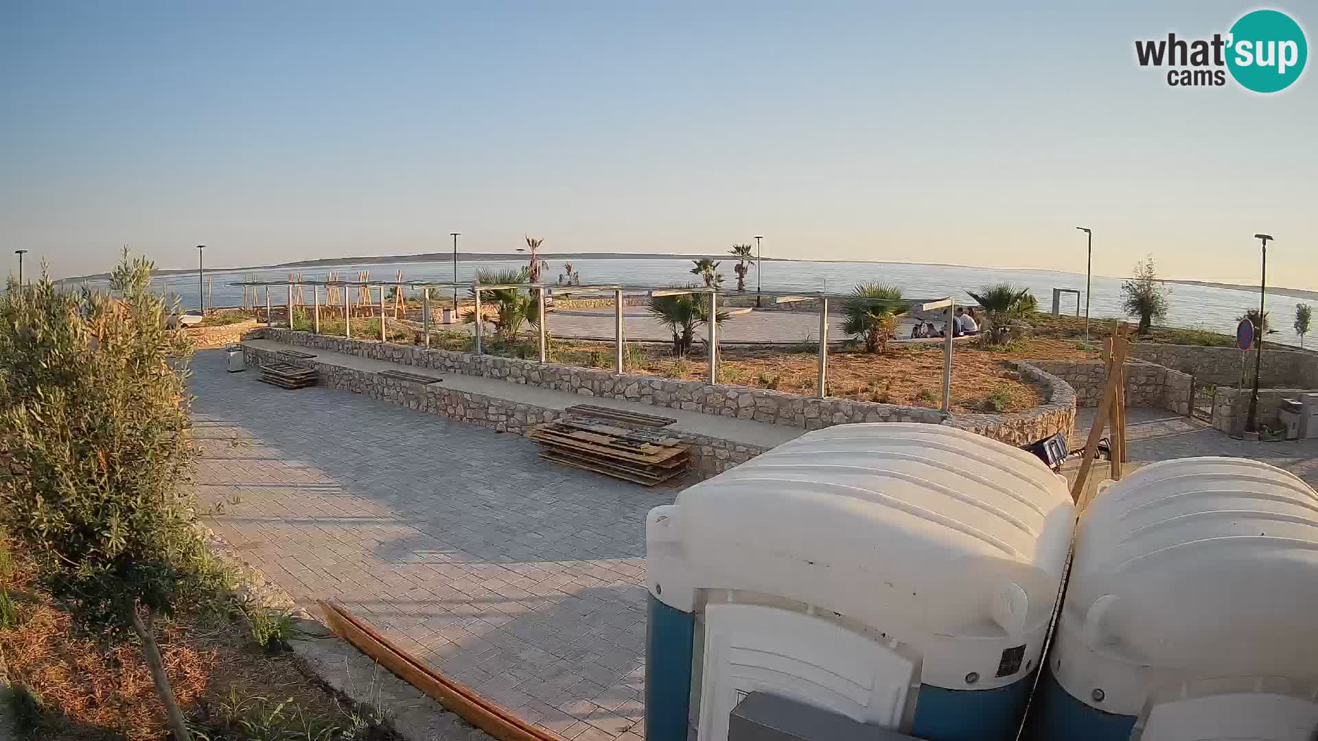 Webcam Mandre – Palco estivo Velika điga | Isola di Pag