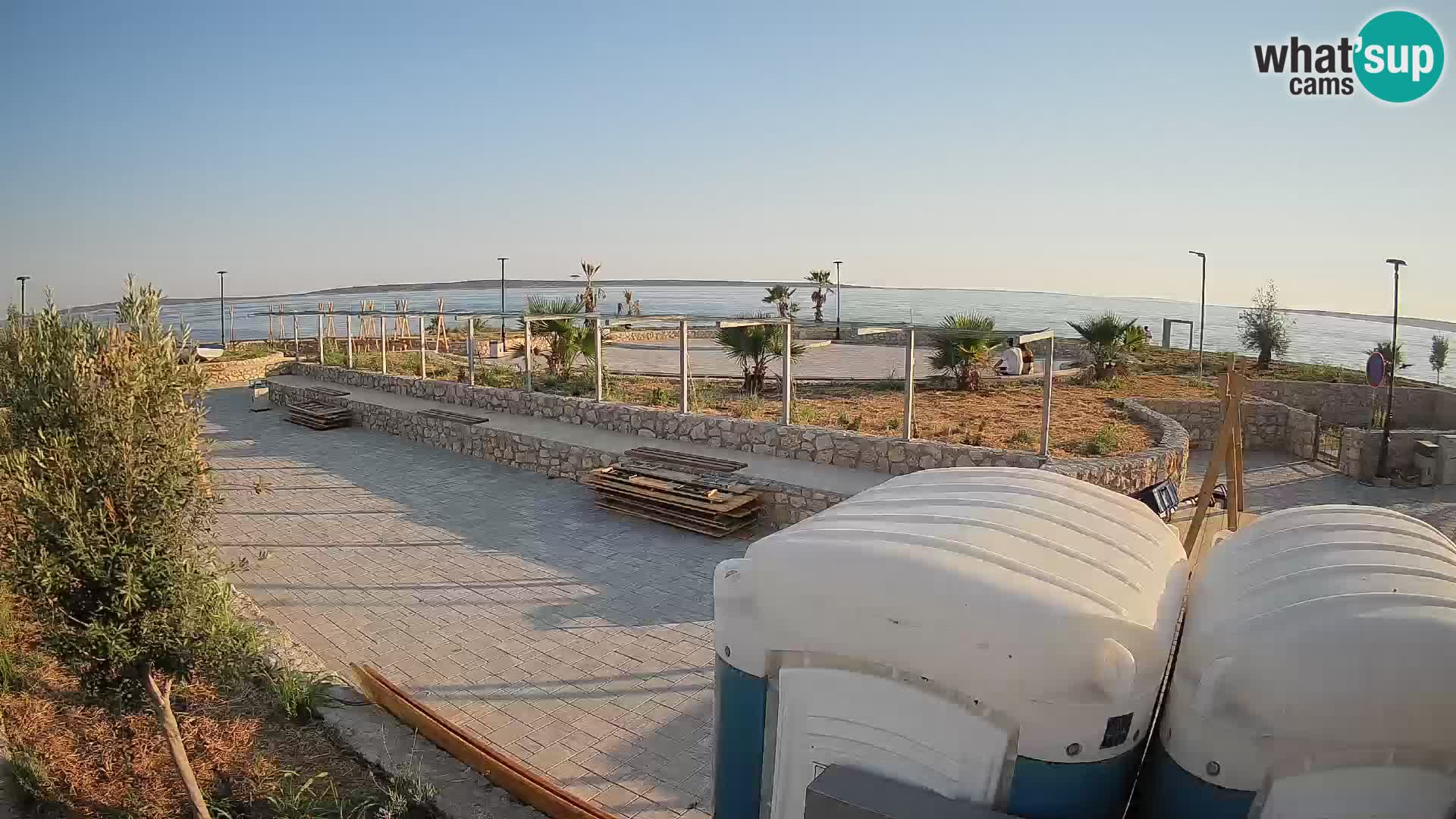 Mandre Sommerbühne Webcam – Velika điga | Insel Pag