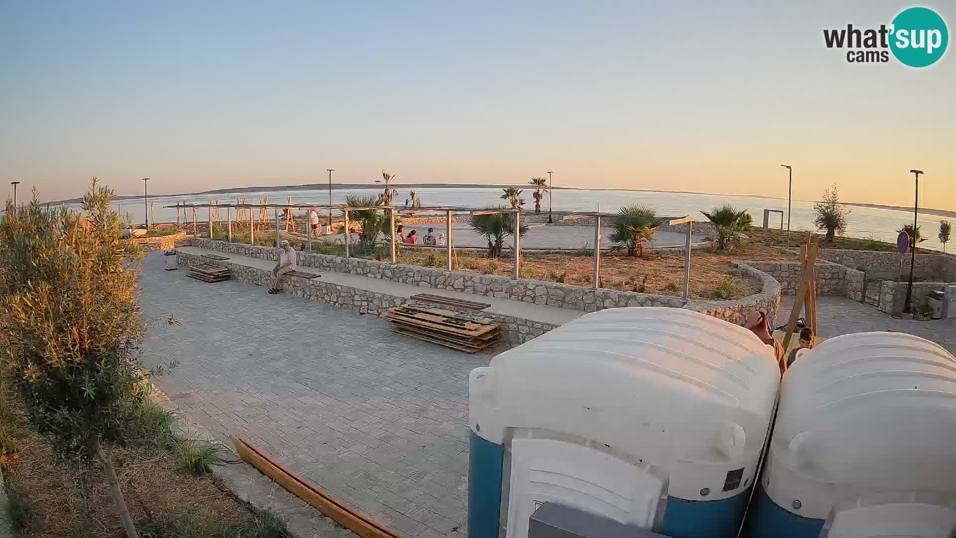 Mandre Sommerbühne Webcam – Velika điga | Insel Pag