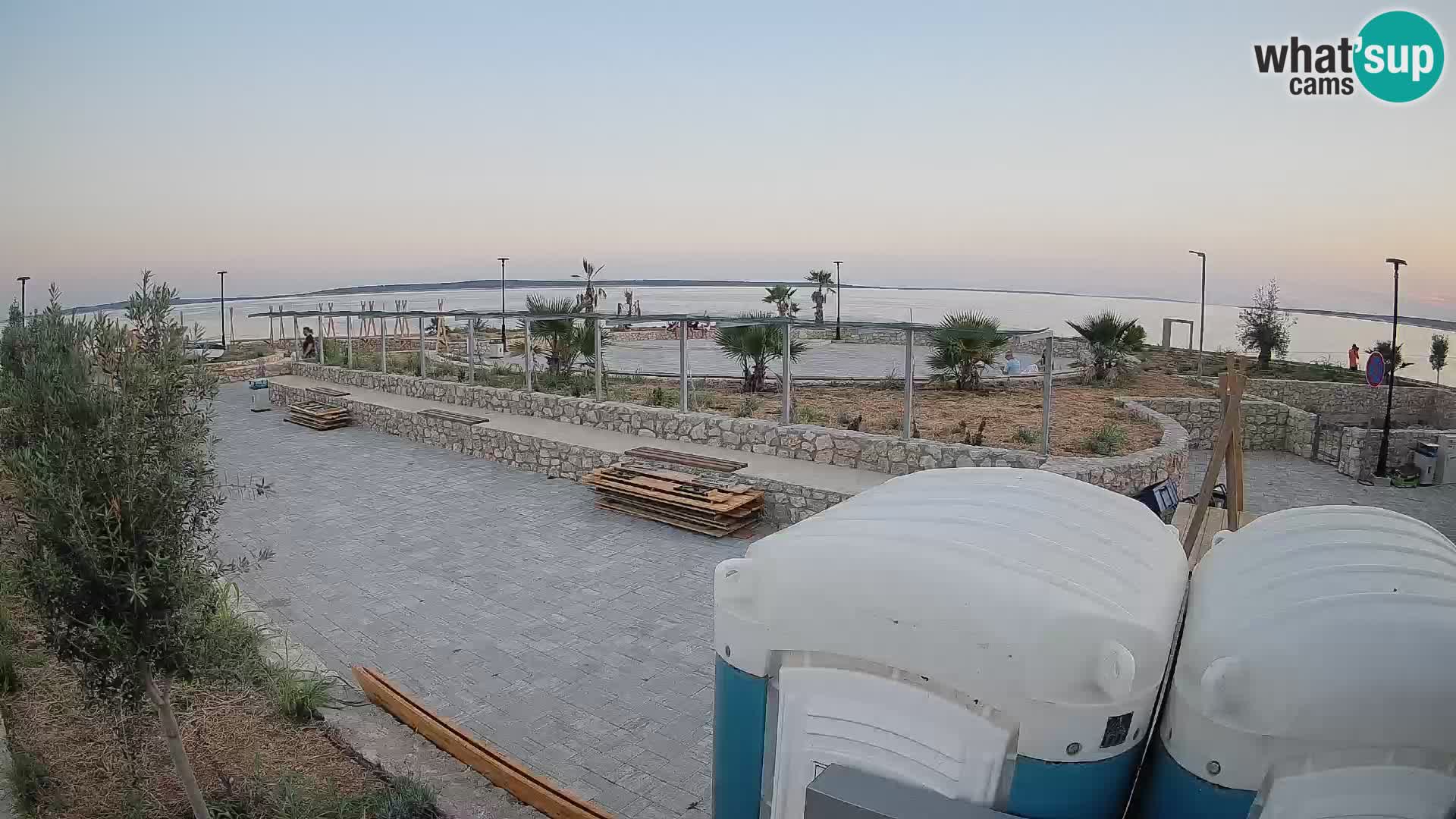Mandre Summer Stage Webcam – Velika điga | Pag Island