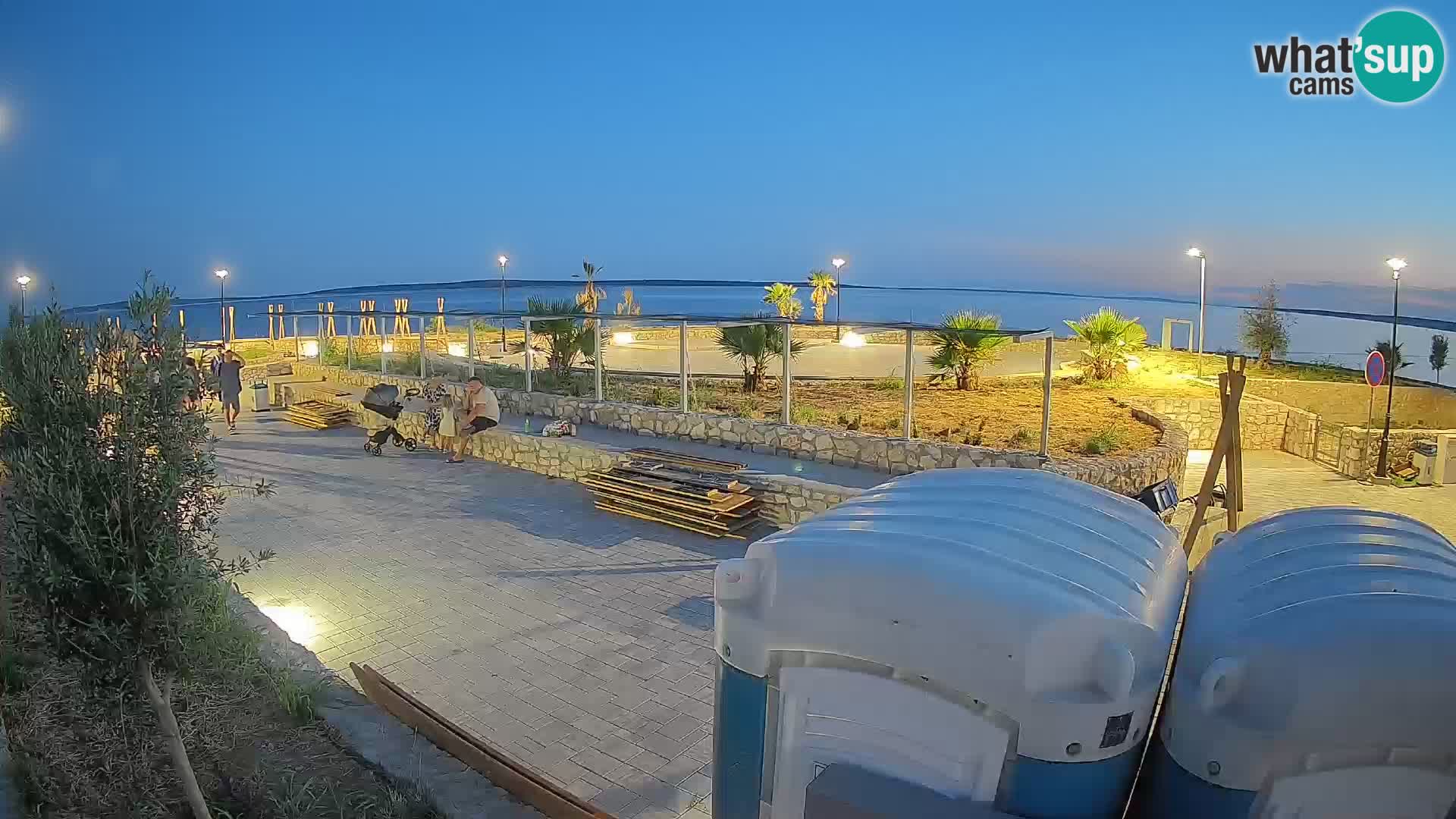Mandre Sommerbühne Webcam – Velika điga | Insel Pag
