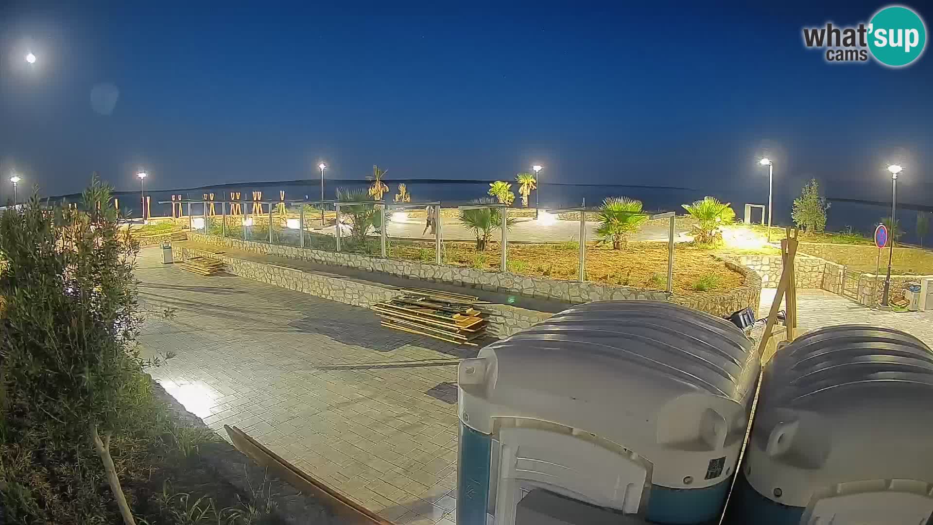 Mandre Summer Stage Webcam – Velika điga | Pag Island