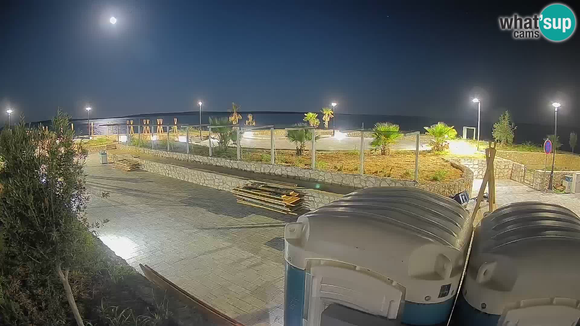 Mandre Summer Stage Webcam – Velika điga | Pag Island