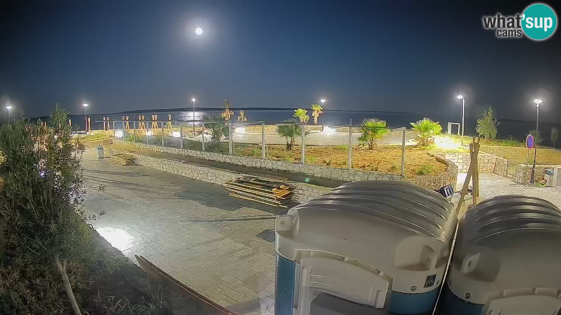 Mandre Summer Stage Webcam – Velika điga | Pag Island