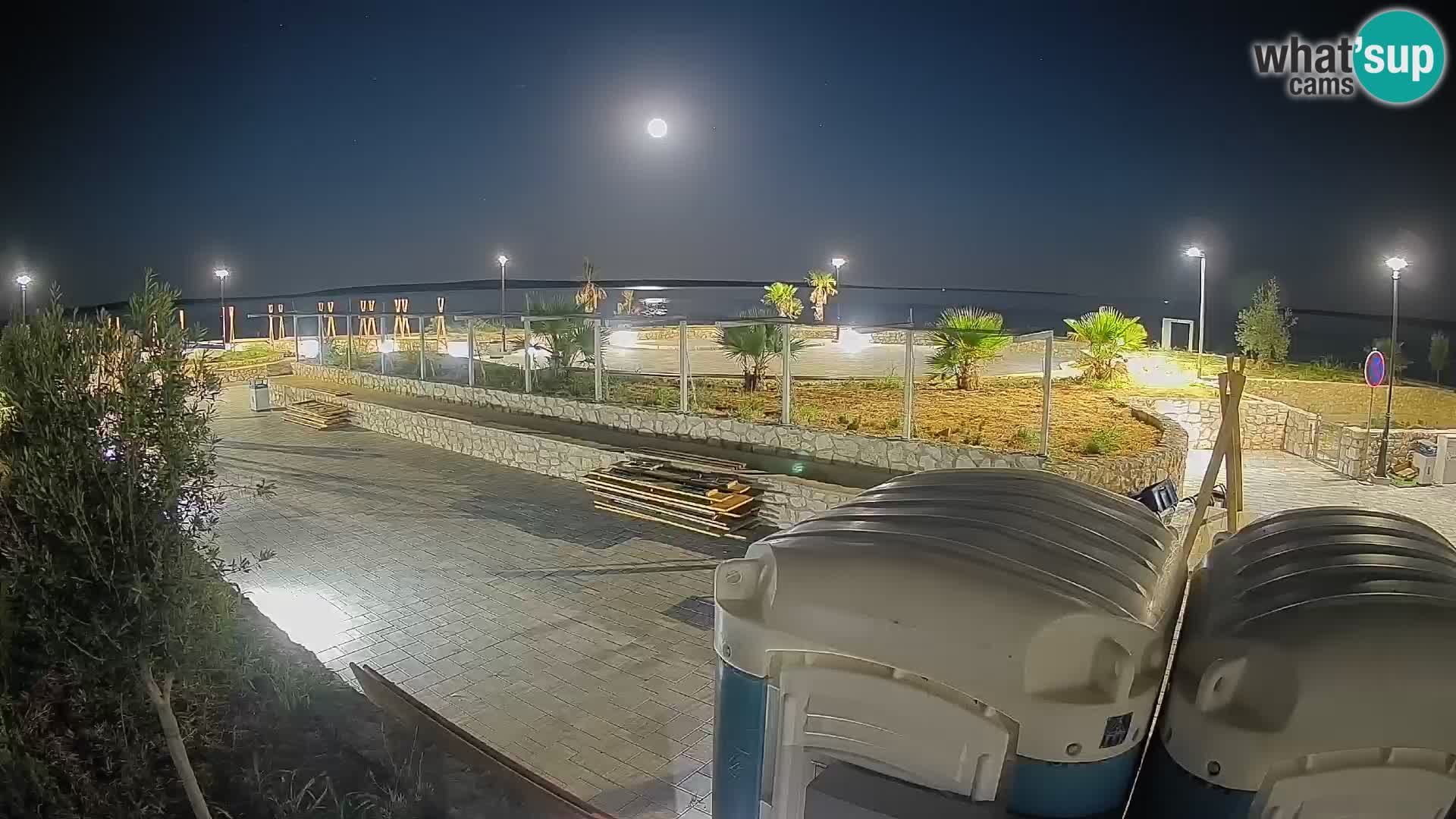 Mandre Summer Stage Webcam – Velika điga | Pag Island