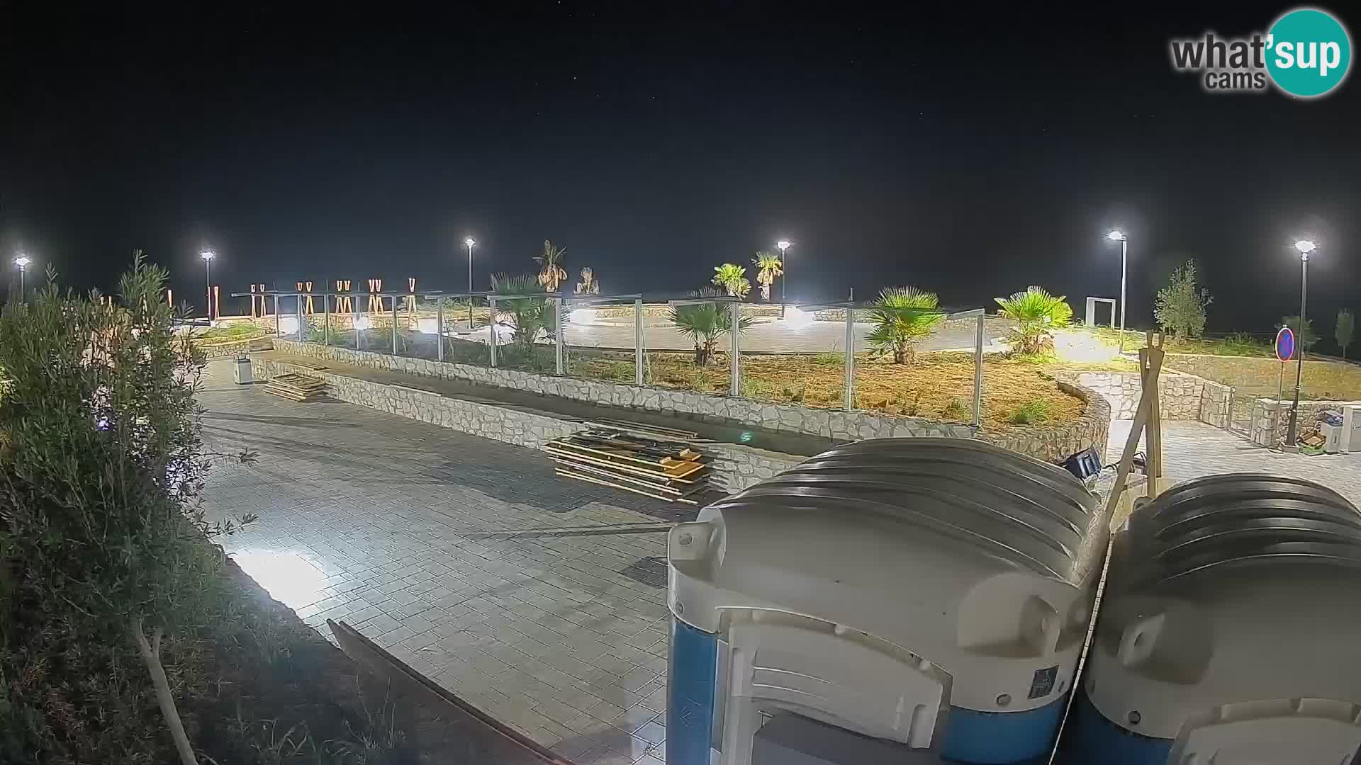 Mandre Summer Stage Webcam – Velika điga | Pag Island