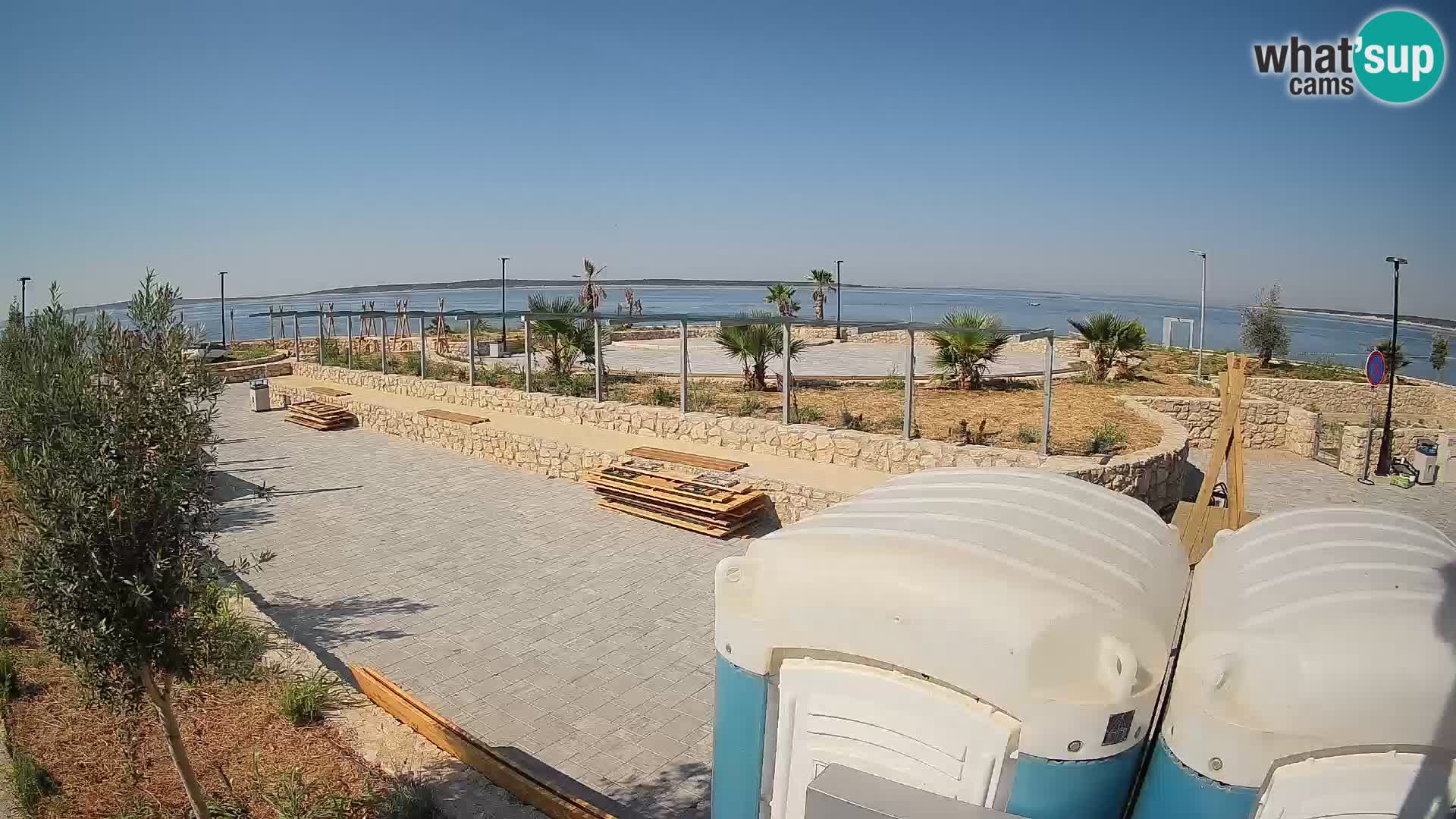 Webcam Mandre – Palco estivo Velika điga | Isola di Pag