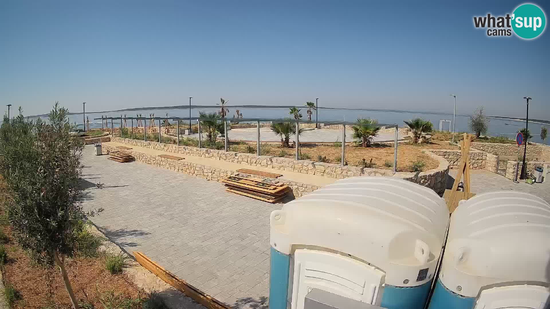 Mandre Sommerbühne Webcam – Velika điga | Insel Pag