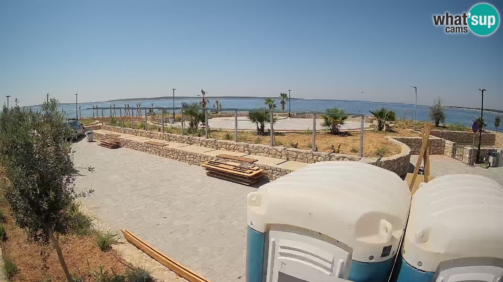 Webcam Mandre – Palco estivo Velika điga | Isola di Pag
