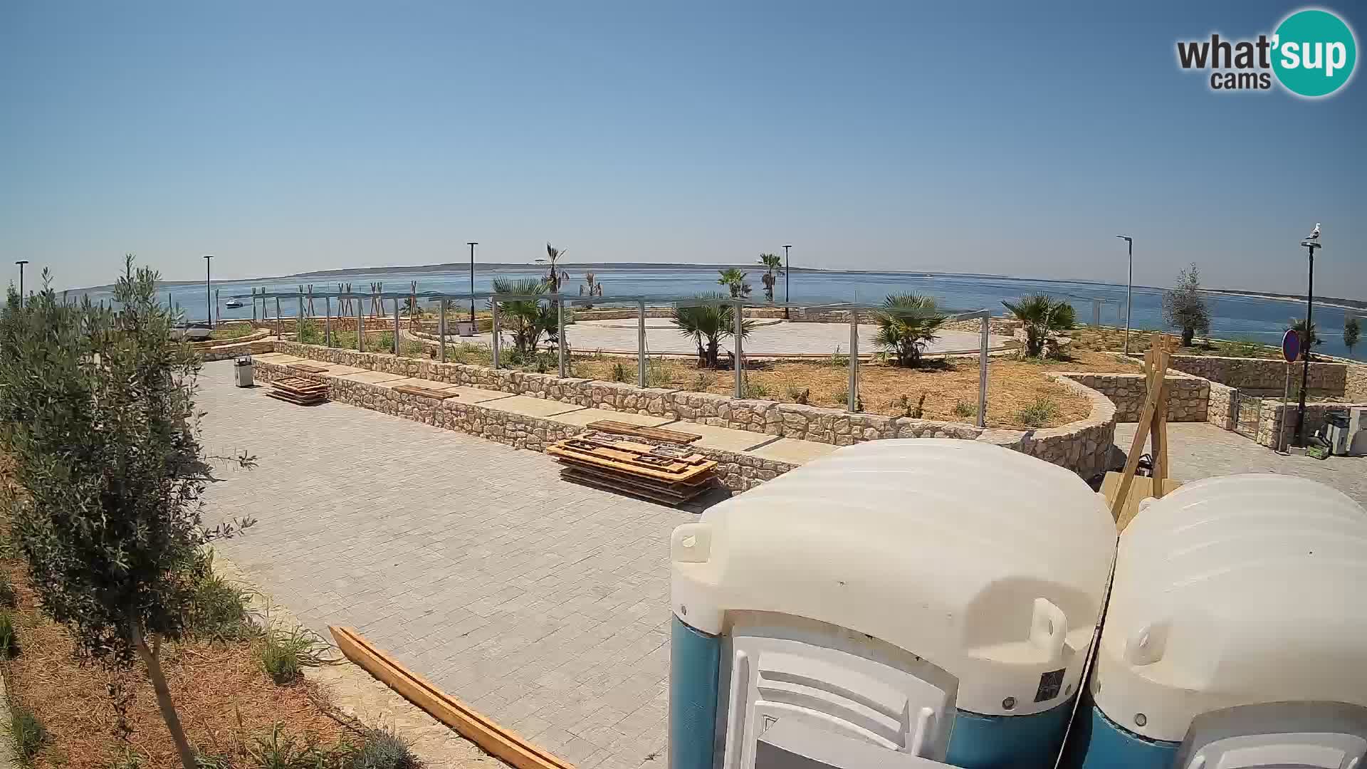 Mandre Sommerbühne Webcam – Velika điga | Insel Pag
