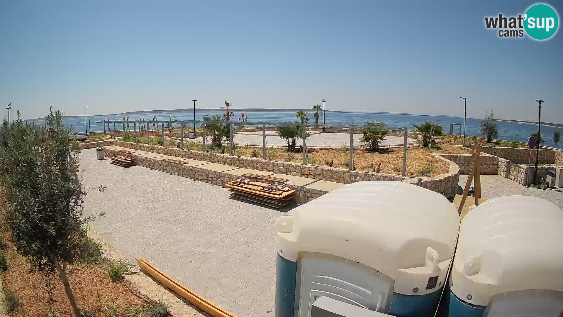 Webcam Mandre – Palco estivo Velika điga | Isola di Pag