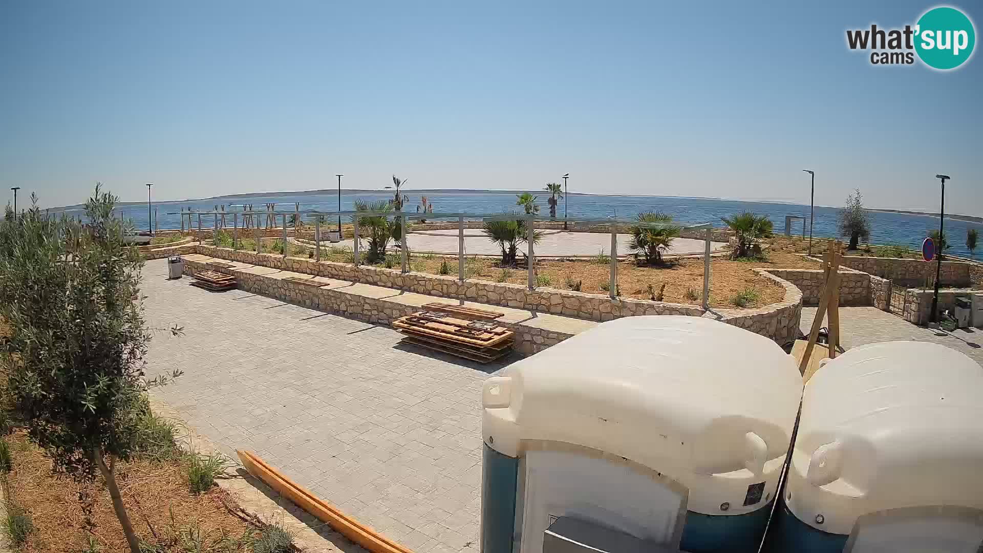 Mandre Sommerbühne Webcam – Velika điga | Insel Pag