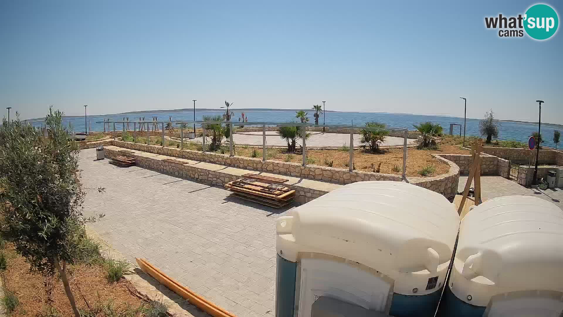 Mandre Summer Stage Webcam – Velika điga | Pag Island