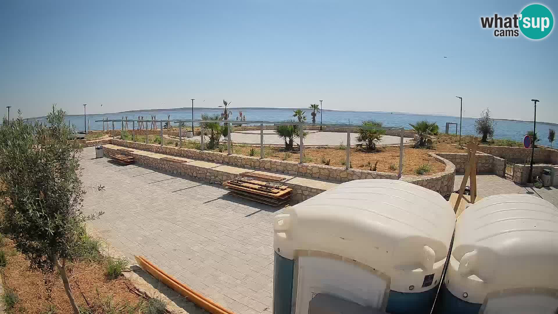 Mandre Sommerbühne Webcam – Velika điga | Insel Pag