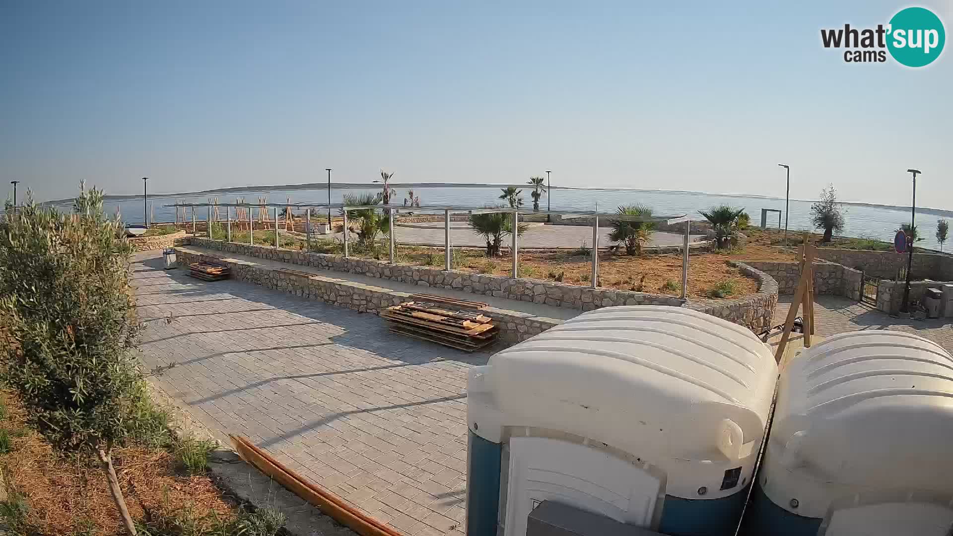 Mandre Summer Stage Webcam – Velika điga | Pag Island
