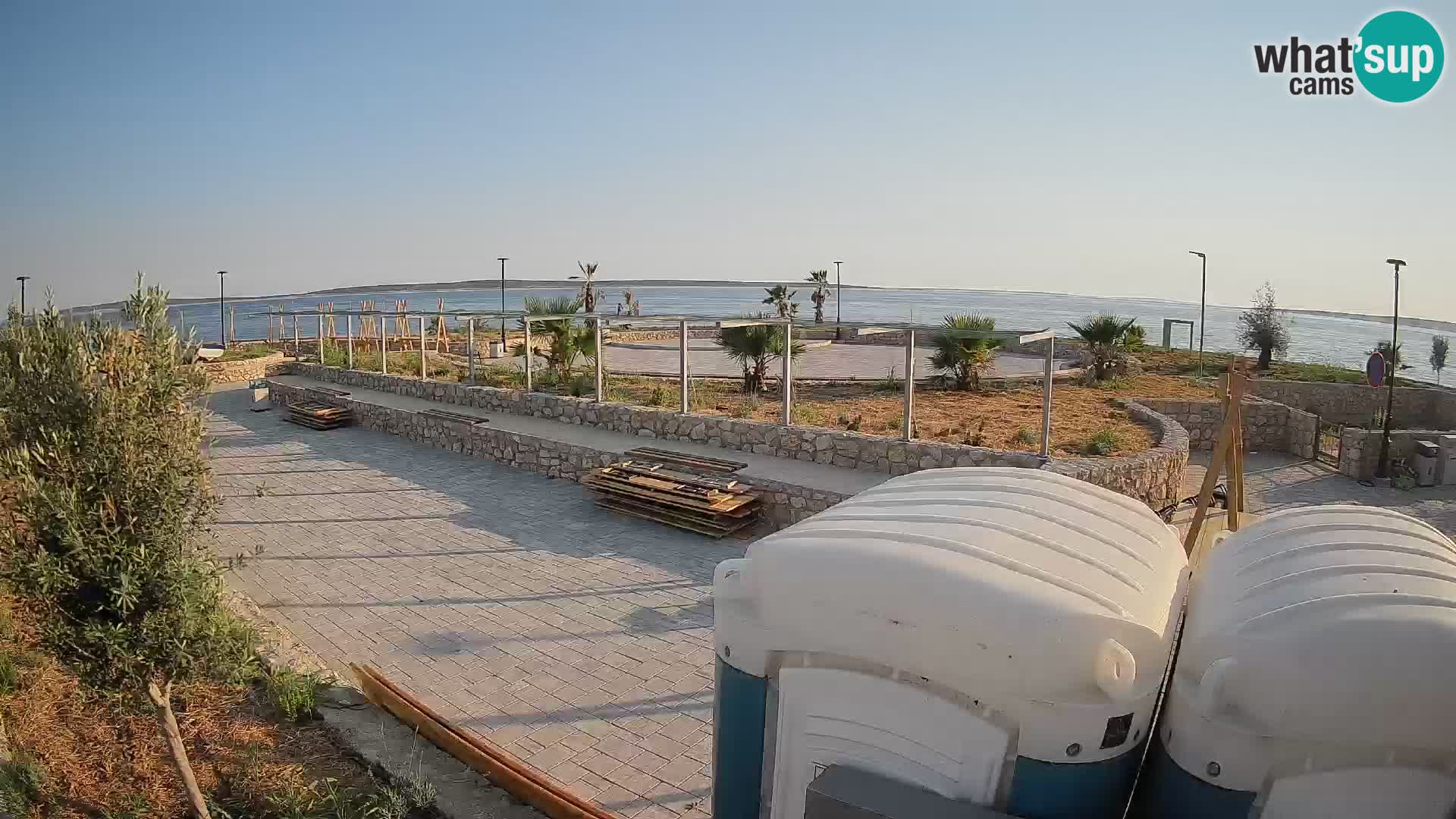 Webcam Mandre – Palco estivo Velika điga | Isola di Pag