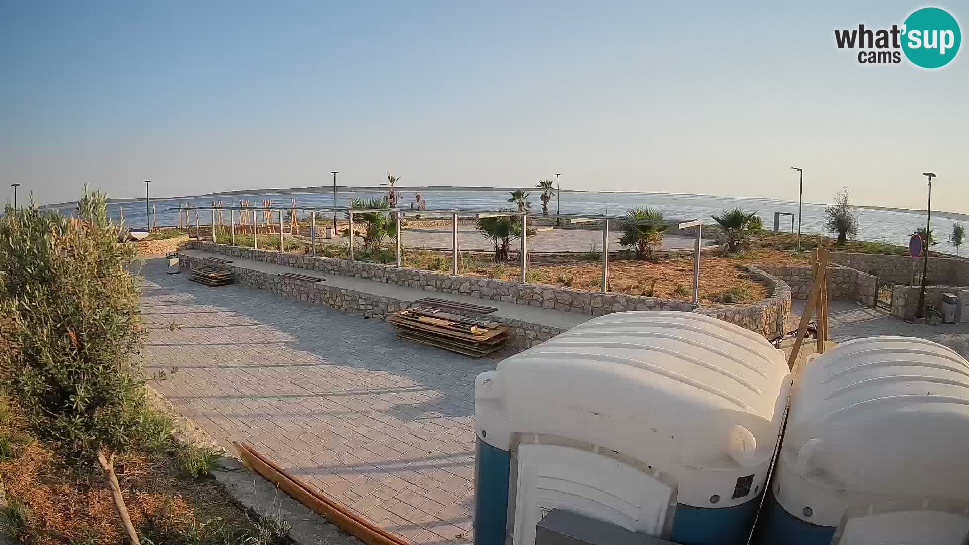 Webcam Mandre – Palco estivo Velika điga | Isola di Pag
