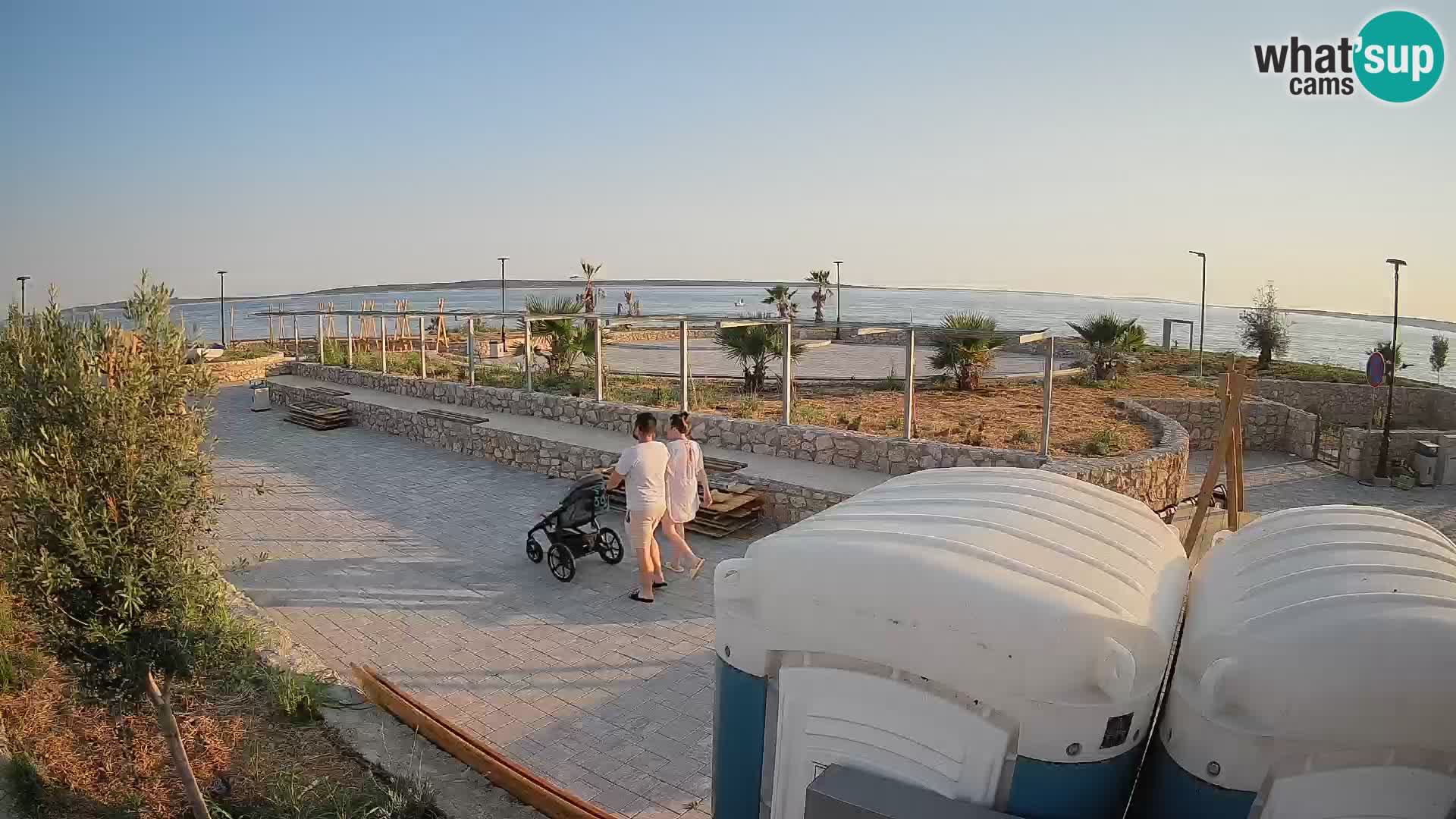 Mandre Sommerbühne Webcam – Velika điga | Insel Pag