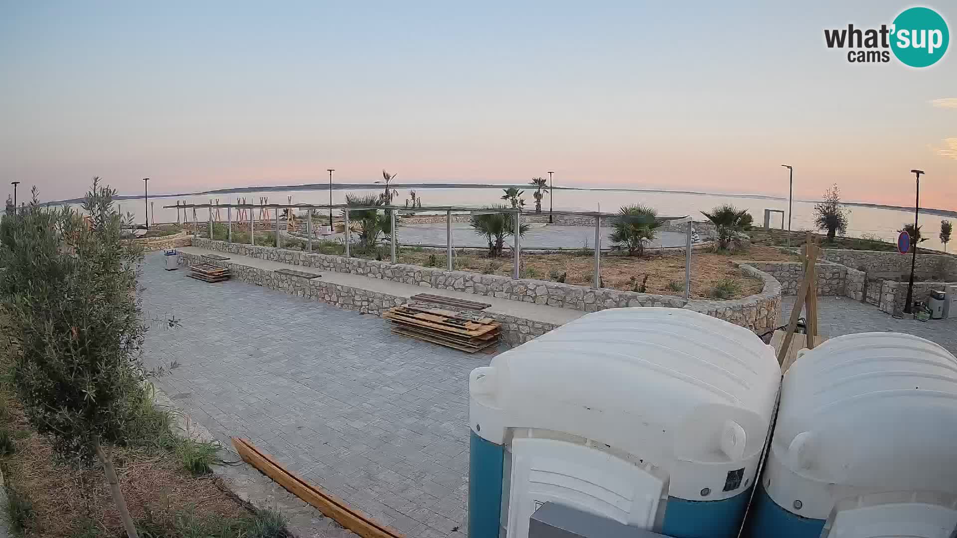 Mandre Summer Stage Webcam – Velika điga | Pag Island