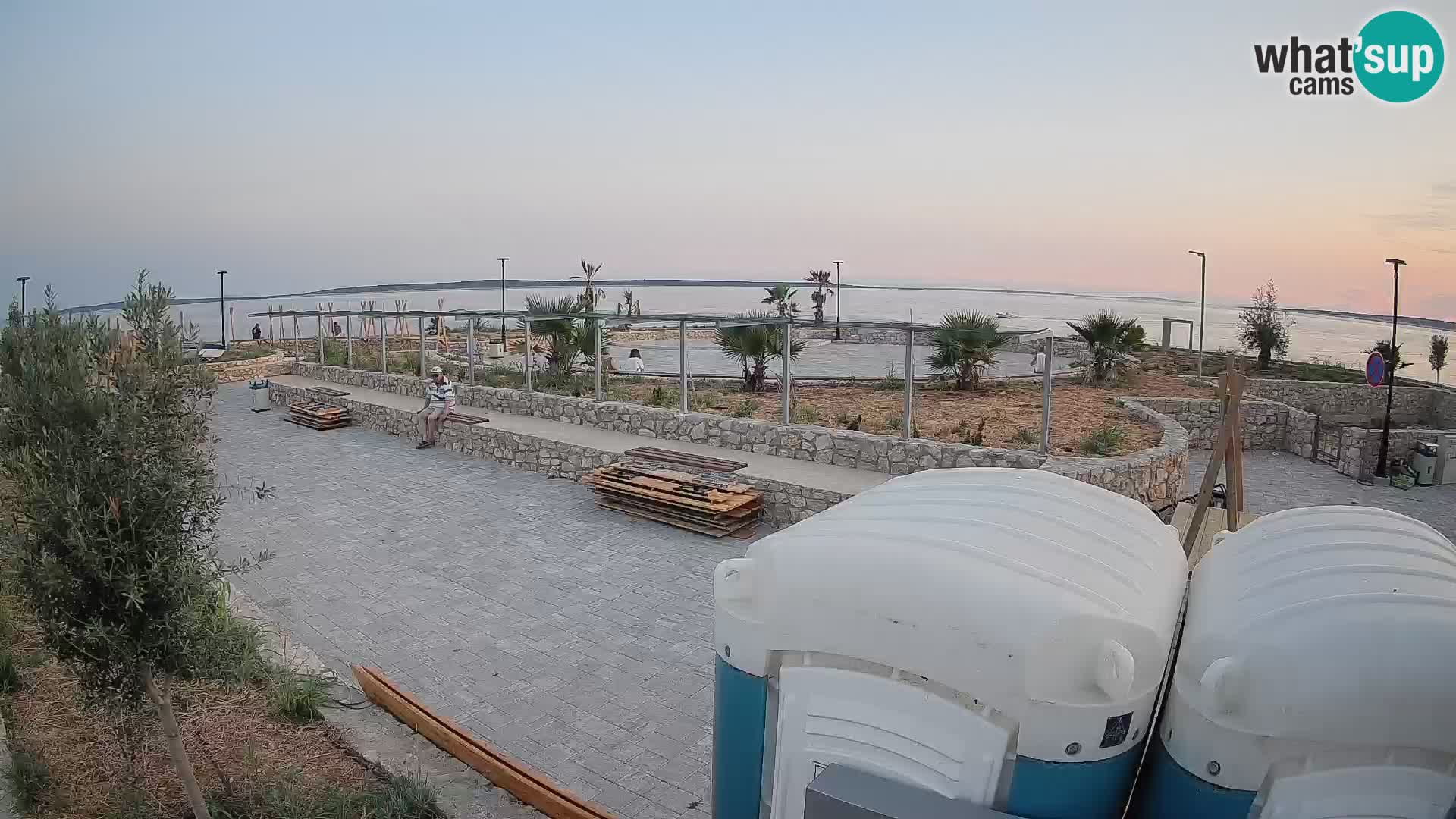 Mandre Sommerbühne Webcam – Velika điga | Insel Pag