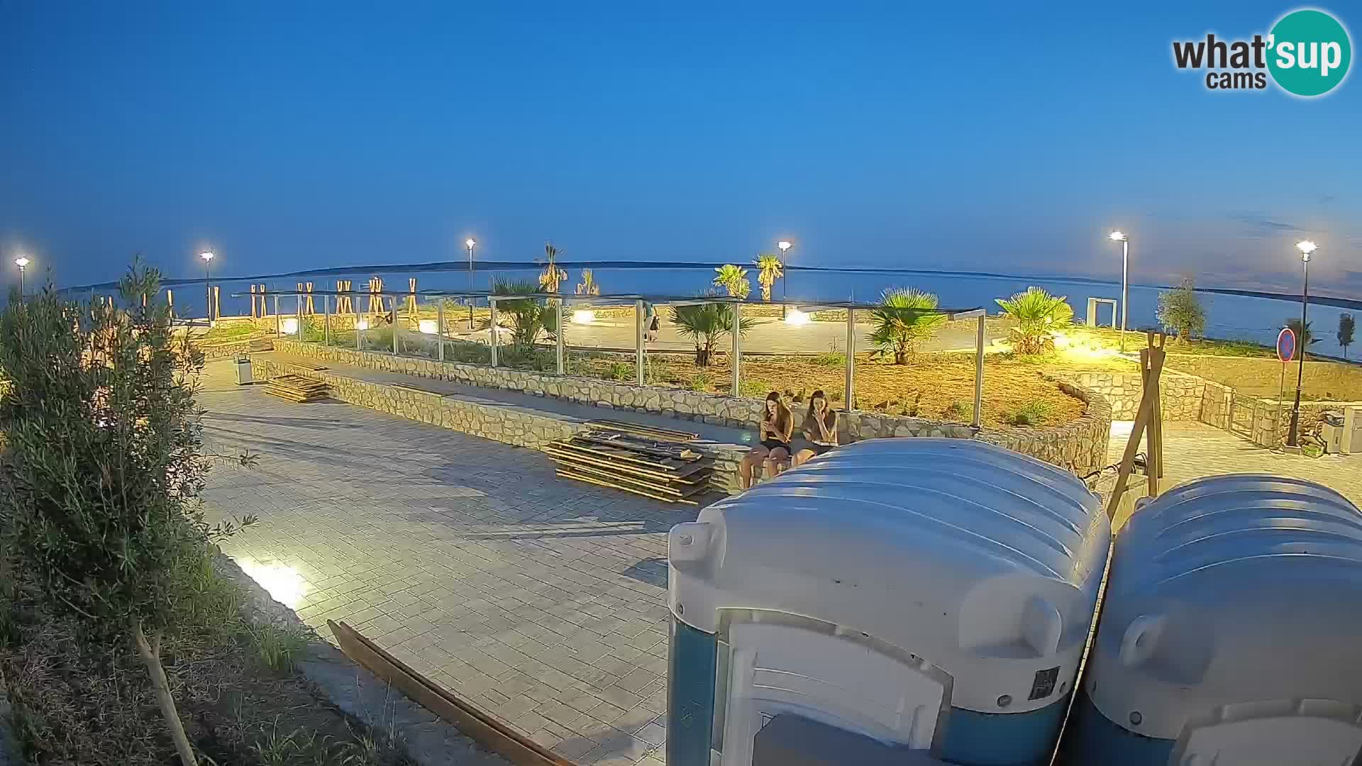 Mandre Summer Stage Webcam – Velika điga | Pag Island
