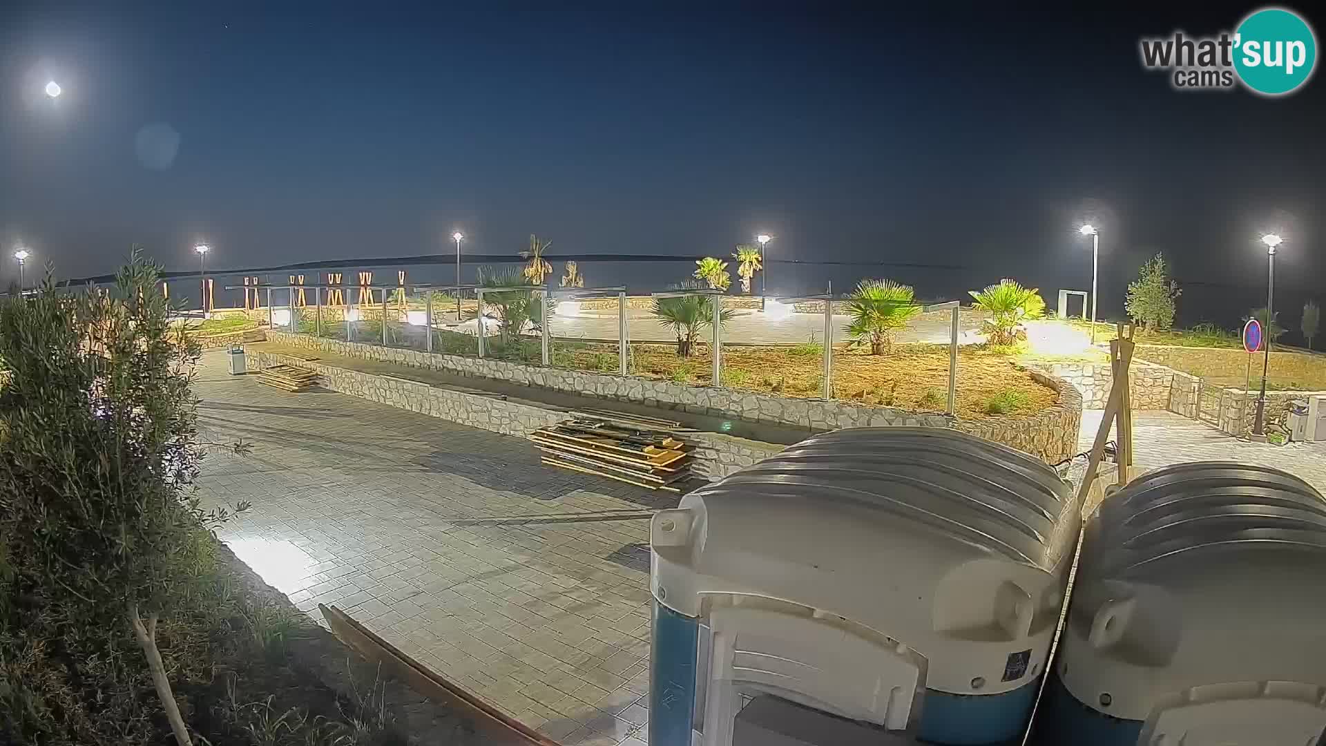 Mandre Summer Stage Webcam – Velika điga | Pag Island