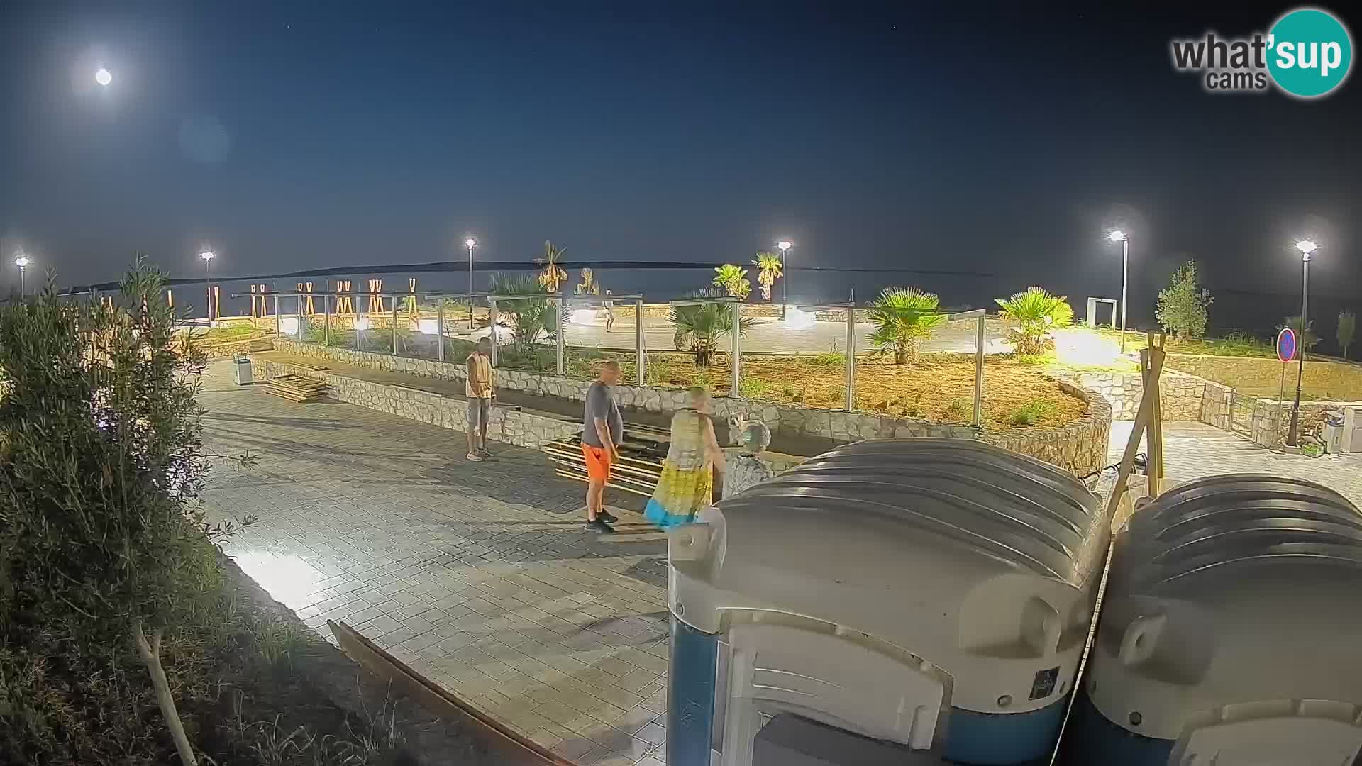 Mandre Summer Stage Webcam – Velika điga | Pag Island