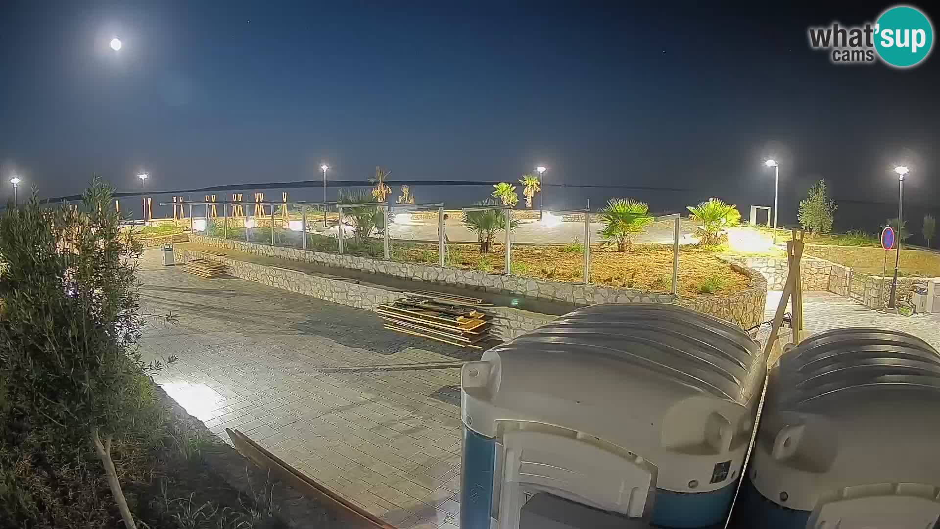 Mandre Sommerbühne Webcam – Velika điga | Insel Pag