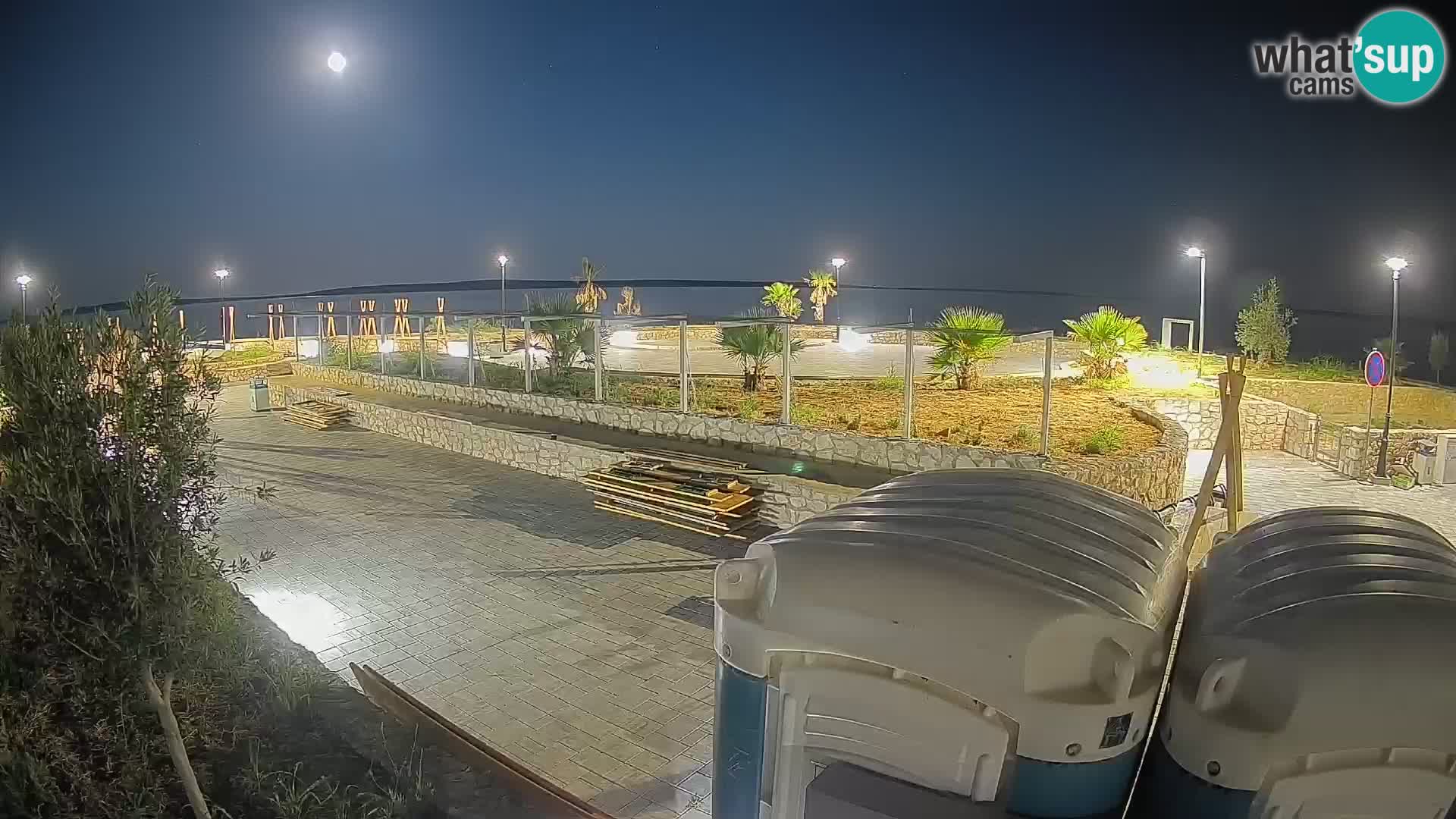 Webcam Mandre – Escenario de verano Velika điga | Isla de Pag
