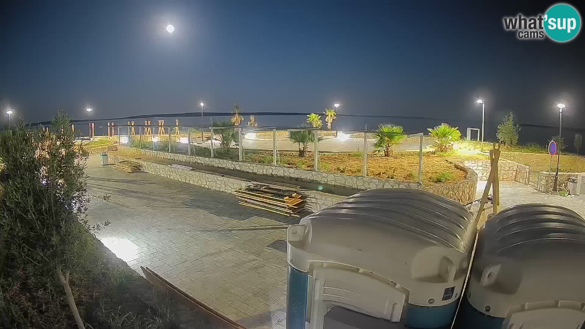 Mandre Summer Stage Webcam – Velika điga | Pag Island