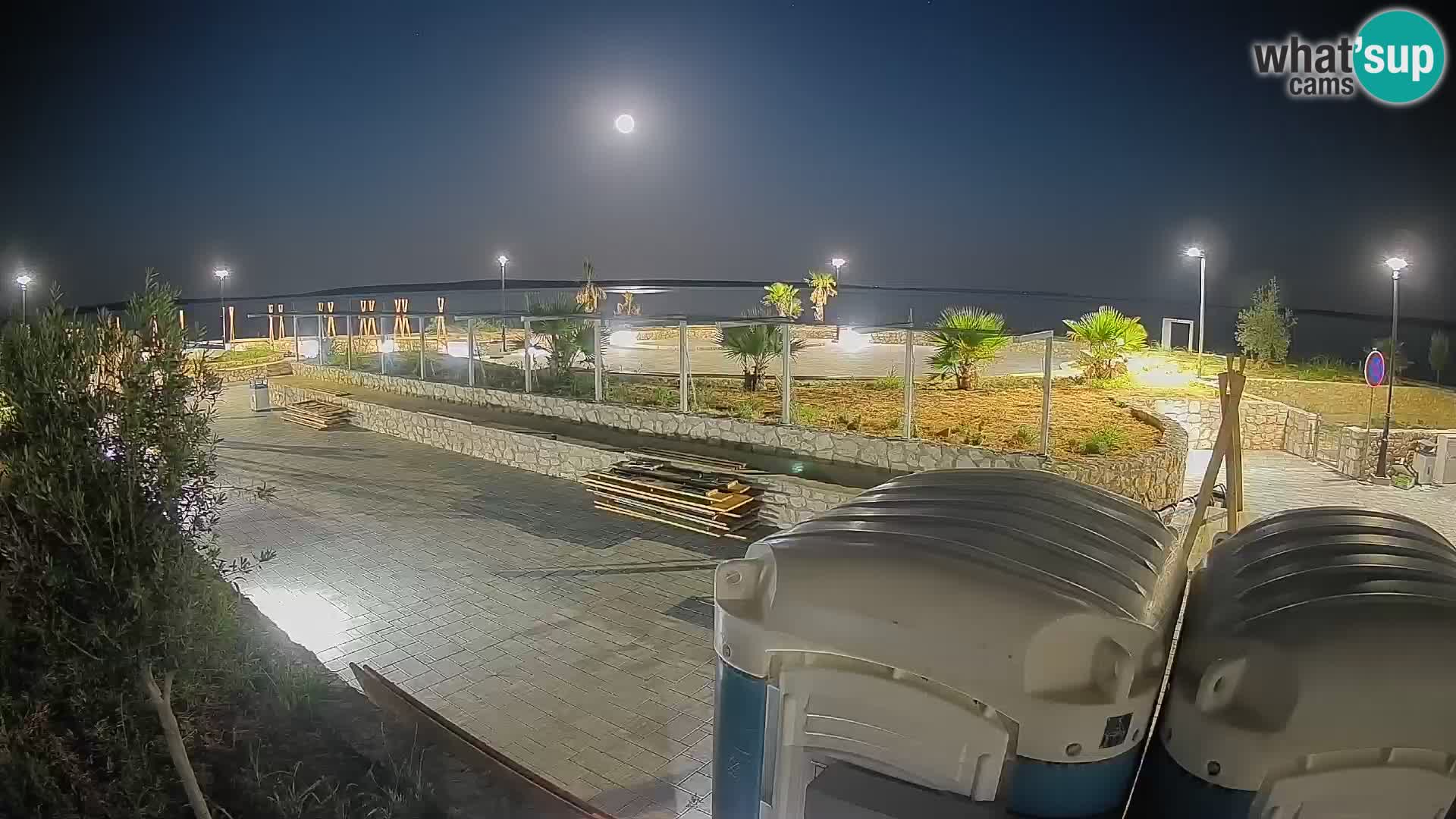 Mandre Summer Stage Webcam – Velika điga | Pag Island