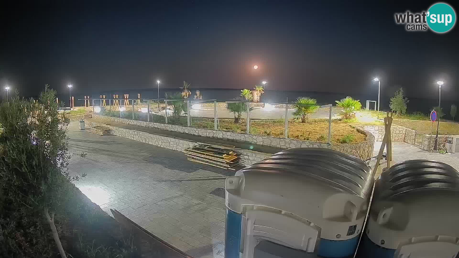 Mandre Summer Stage Webcam – Velika điga | Pag Island