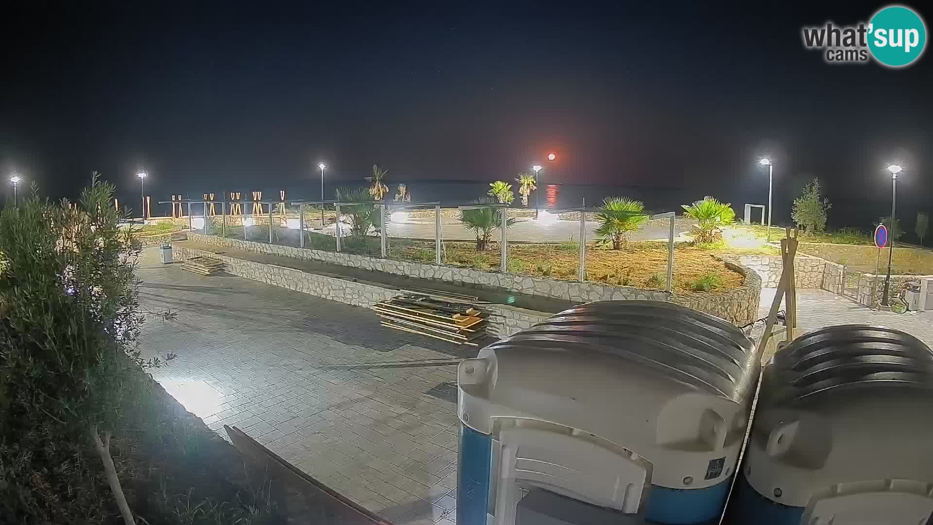 Mandre Summer Stage Webcam – Velika điga | Pag Island