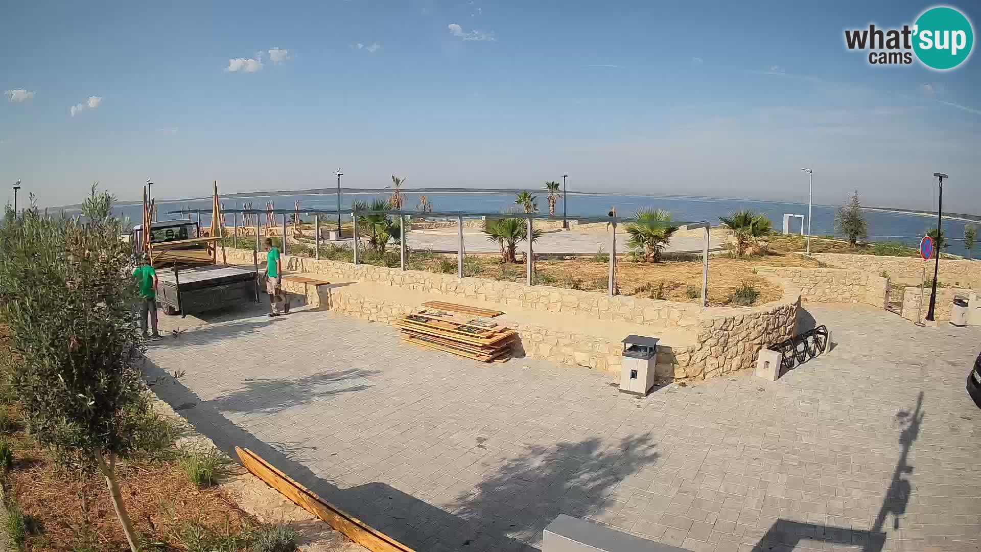Mandre Sommerbühne Webcam – Velika điga | Insel Pag