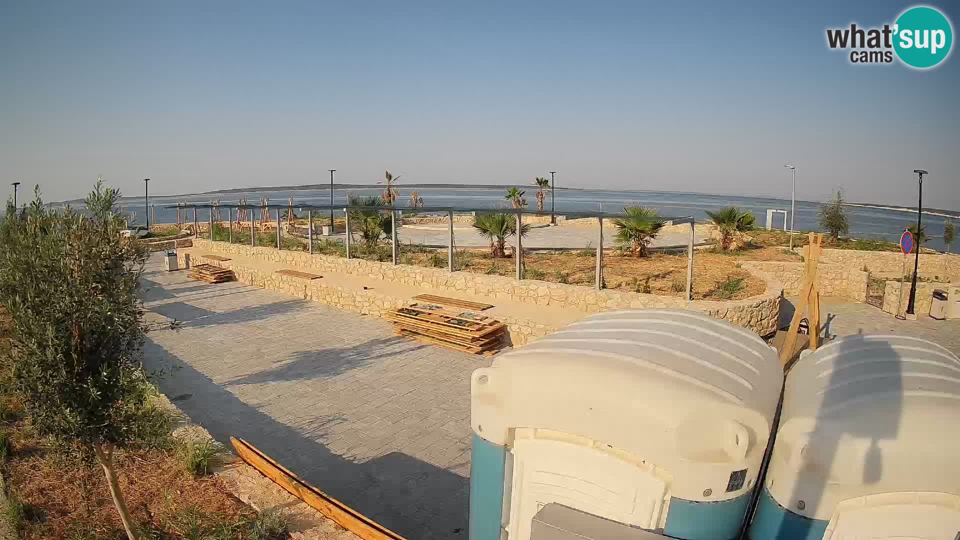 Mandre Sommerbühne Webcam – Velika điga | Insel Pag