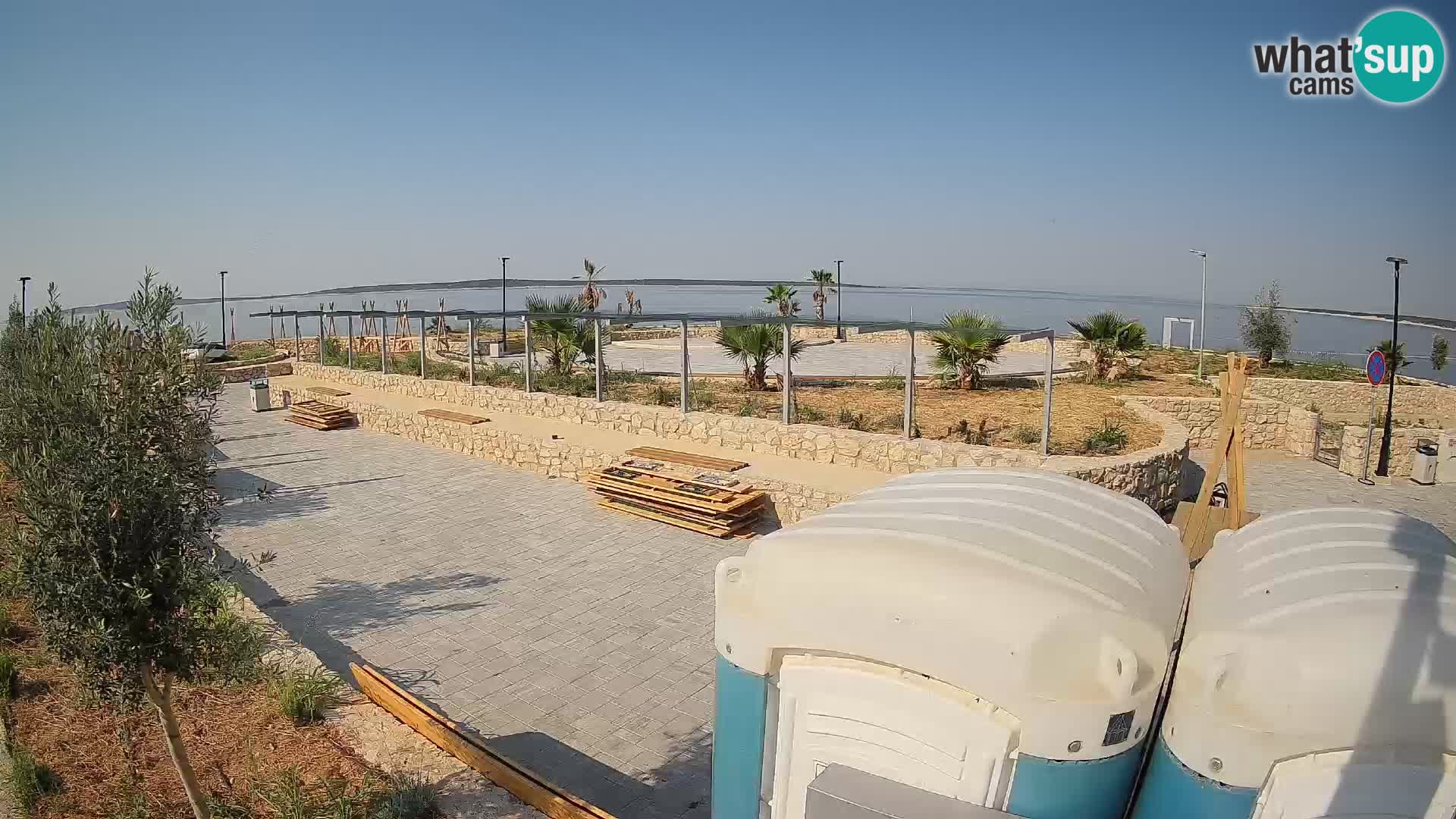 Webcam Mandre – Palco estivo Velika điga | Isola di Pag